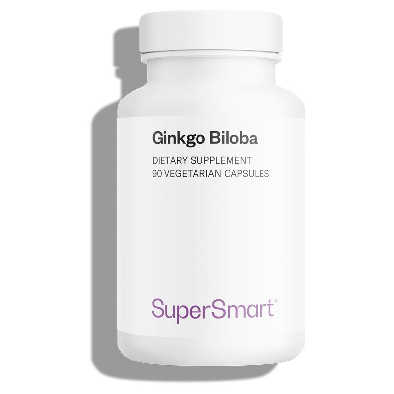 Ginkgo Biloba suplemento alimentar, suporte cerebral