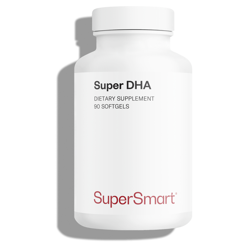 Super DHA dietary supplement, docosahexaenoic and eicosapentaenoic acids