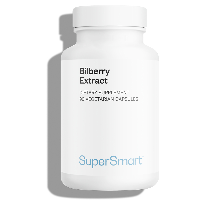 Bilberry Extract dietary supplement, contributes for eye health