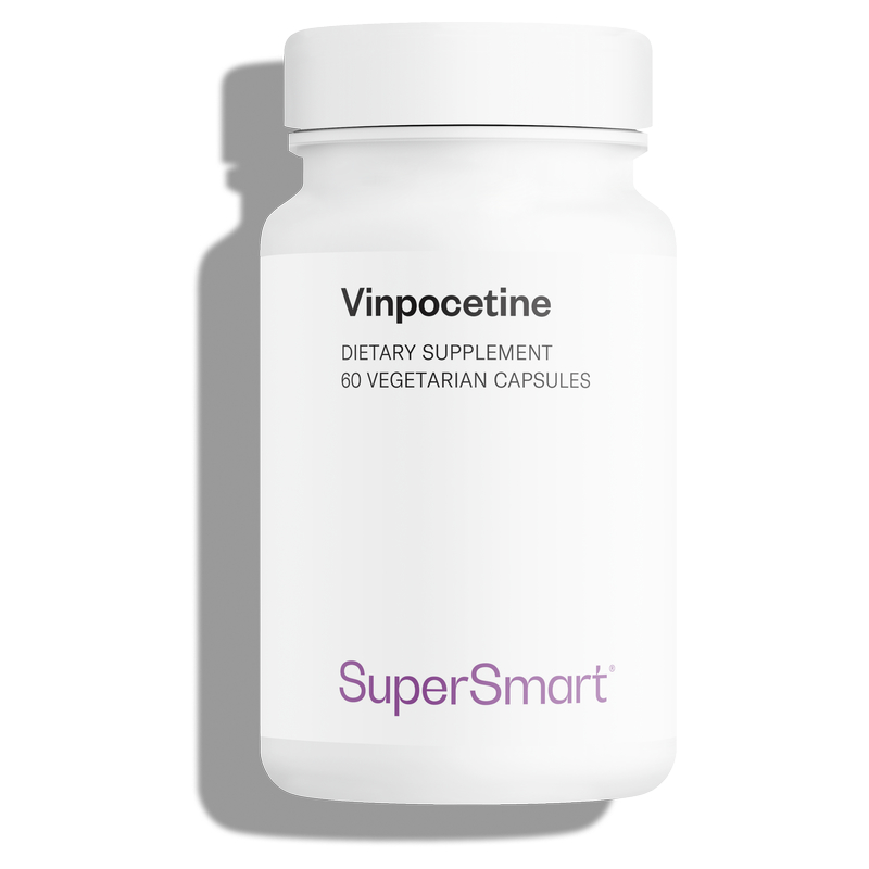 Vinpocetine dietary supplement to support brain function