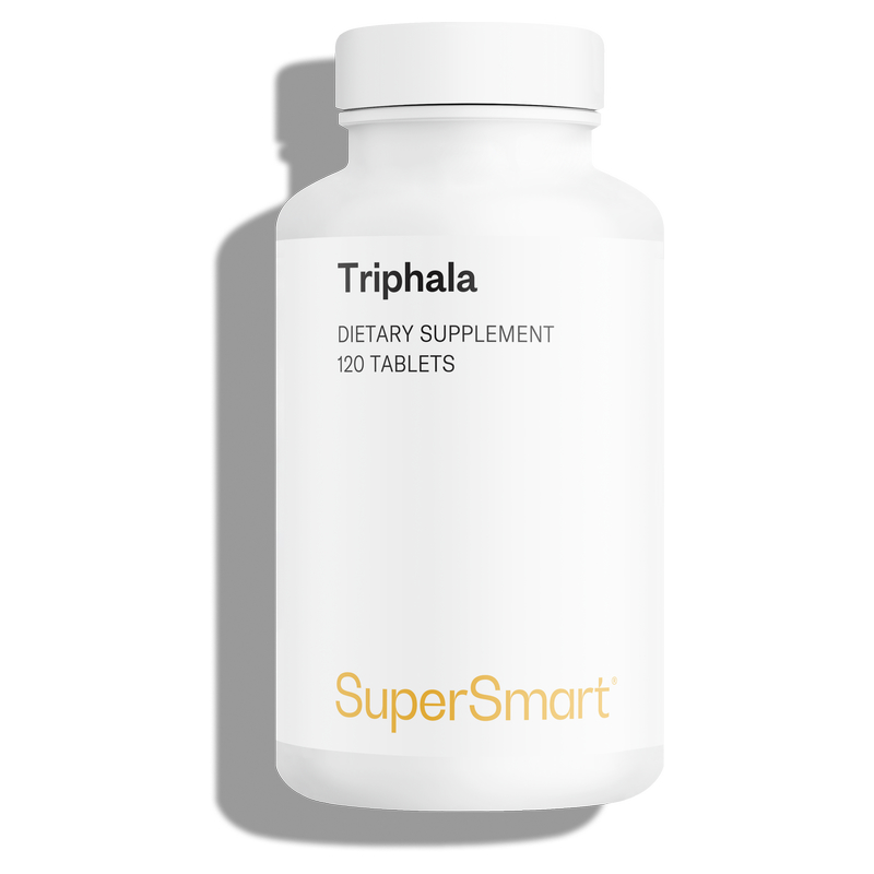 Triphala suplemento alimentar, erva ayurvédica desintoxicante