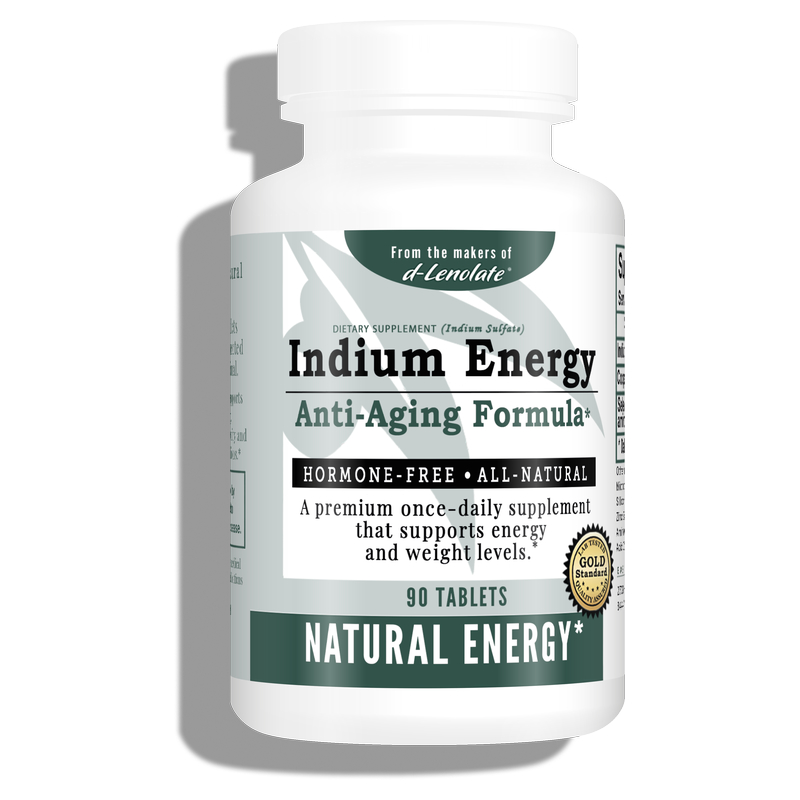 Indium Energy, hormone free natural anti-aging formula