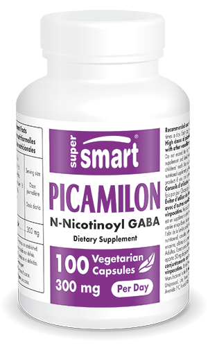 Picamilon 50 mg - Potente Tranquilizante - Compre aqui! | Supersmart.com