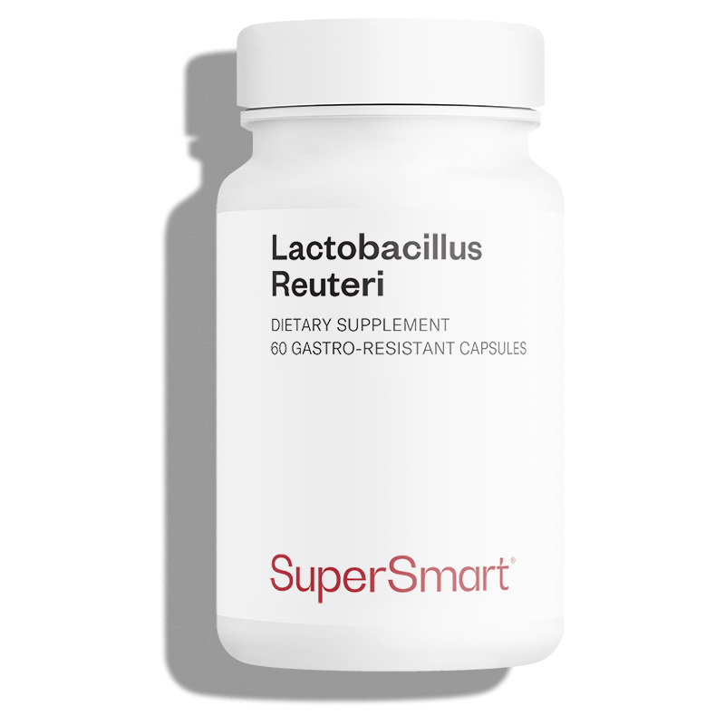 Complemento probiótico Lactobacillus reuteri para el corazón y la digestión 