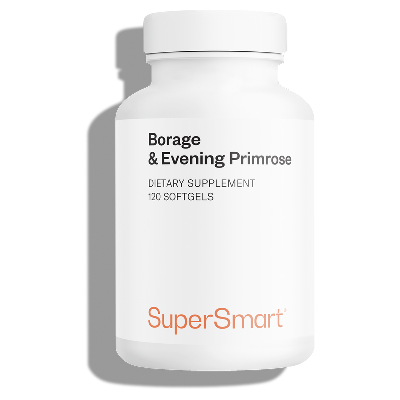 Borage and evening primrose oil dietary supplement