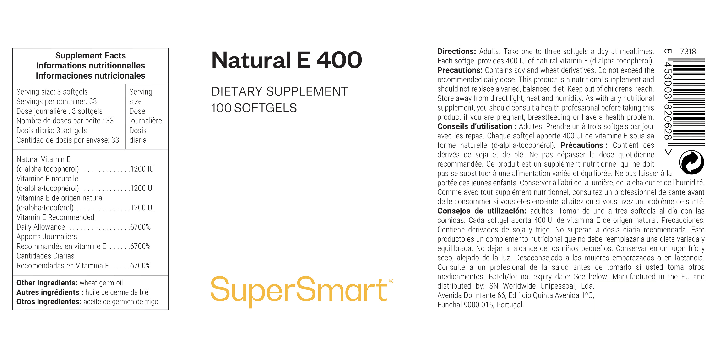 Natural E 400