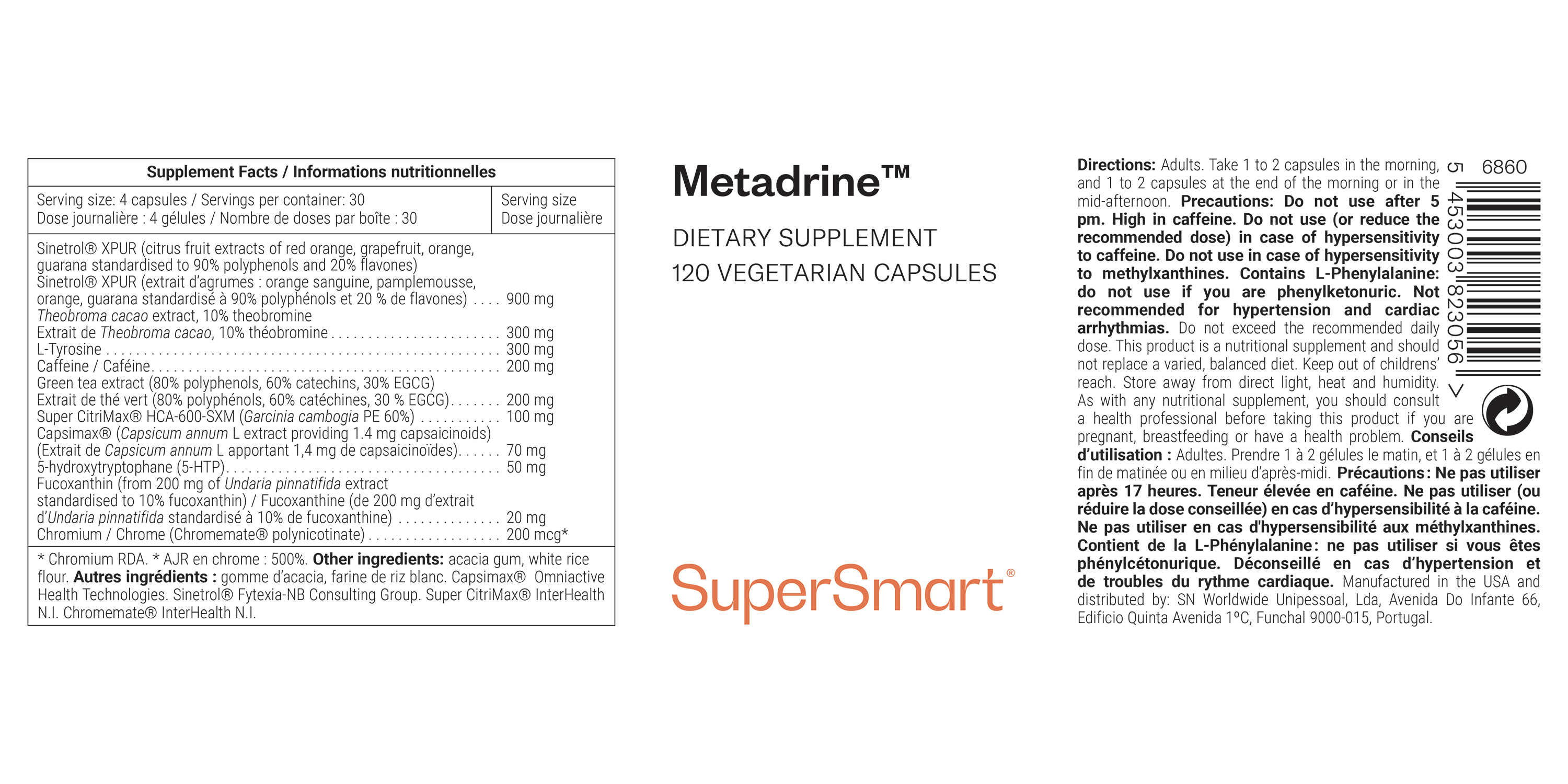 Metadrine ™ dietary supplement