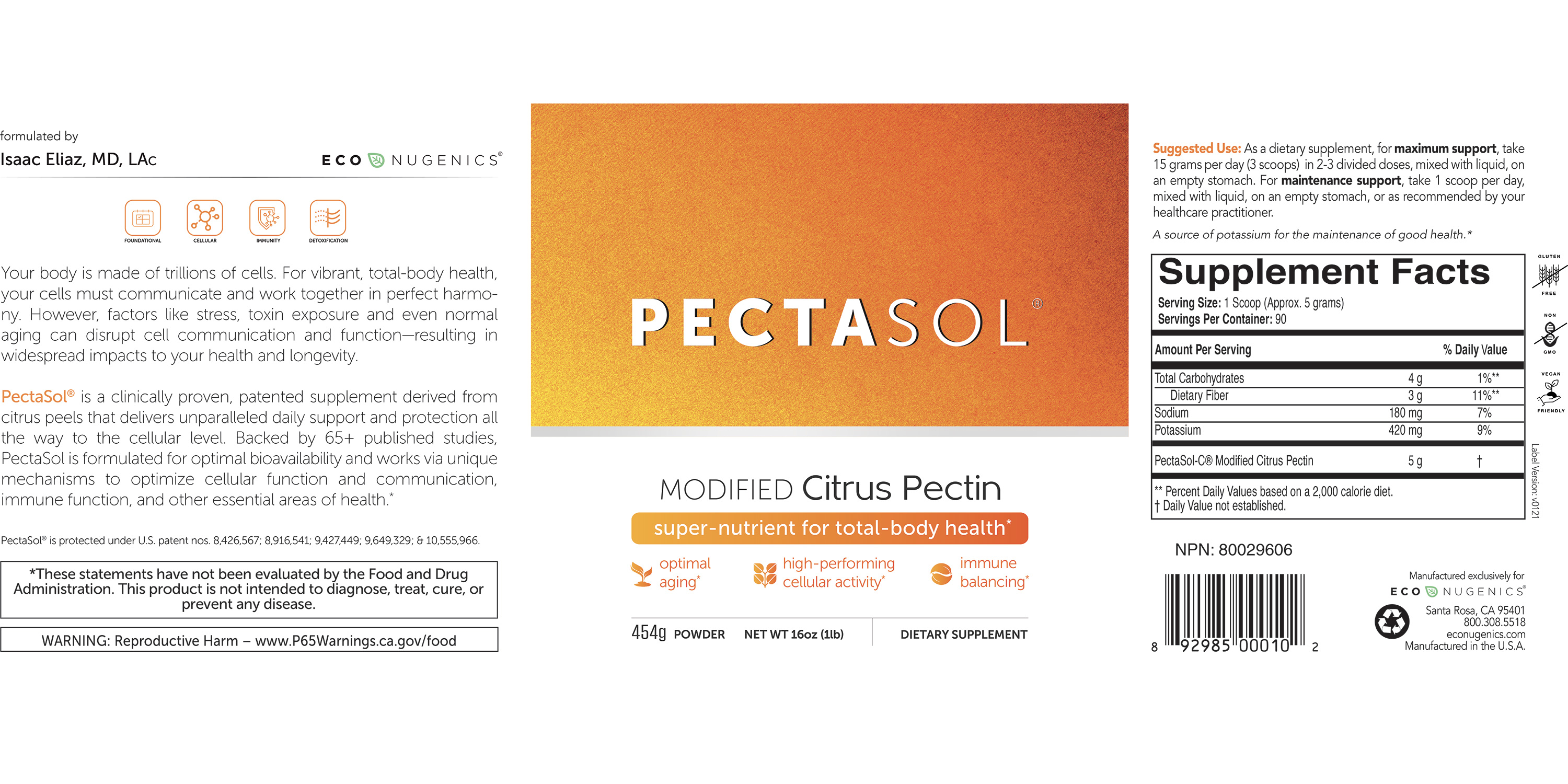 Integratore alimentare PectaSol-C®