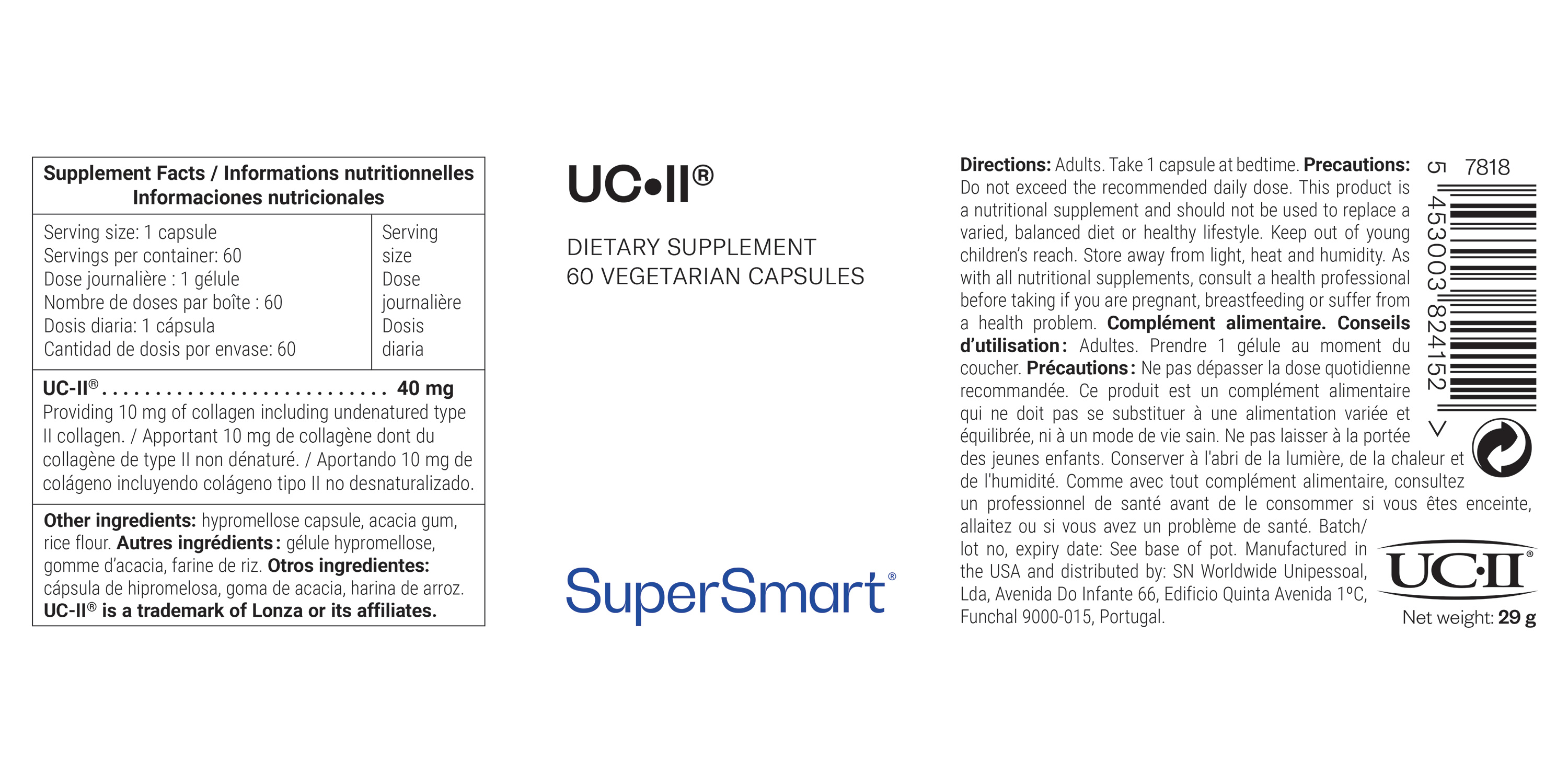 UC II® Supplement