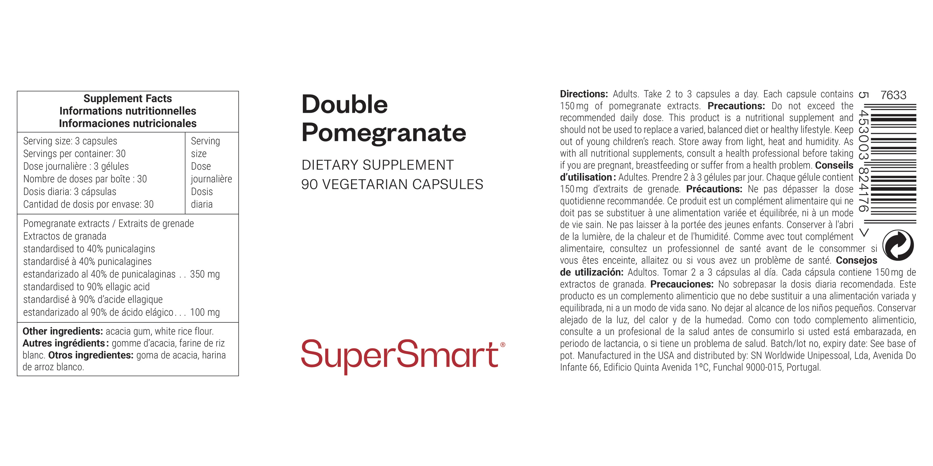 Double Pomegranate Supplement