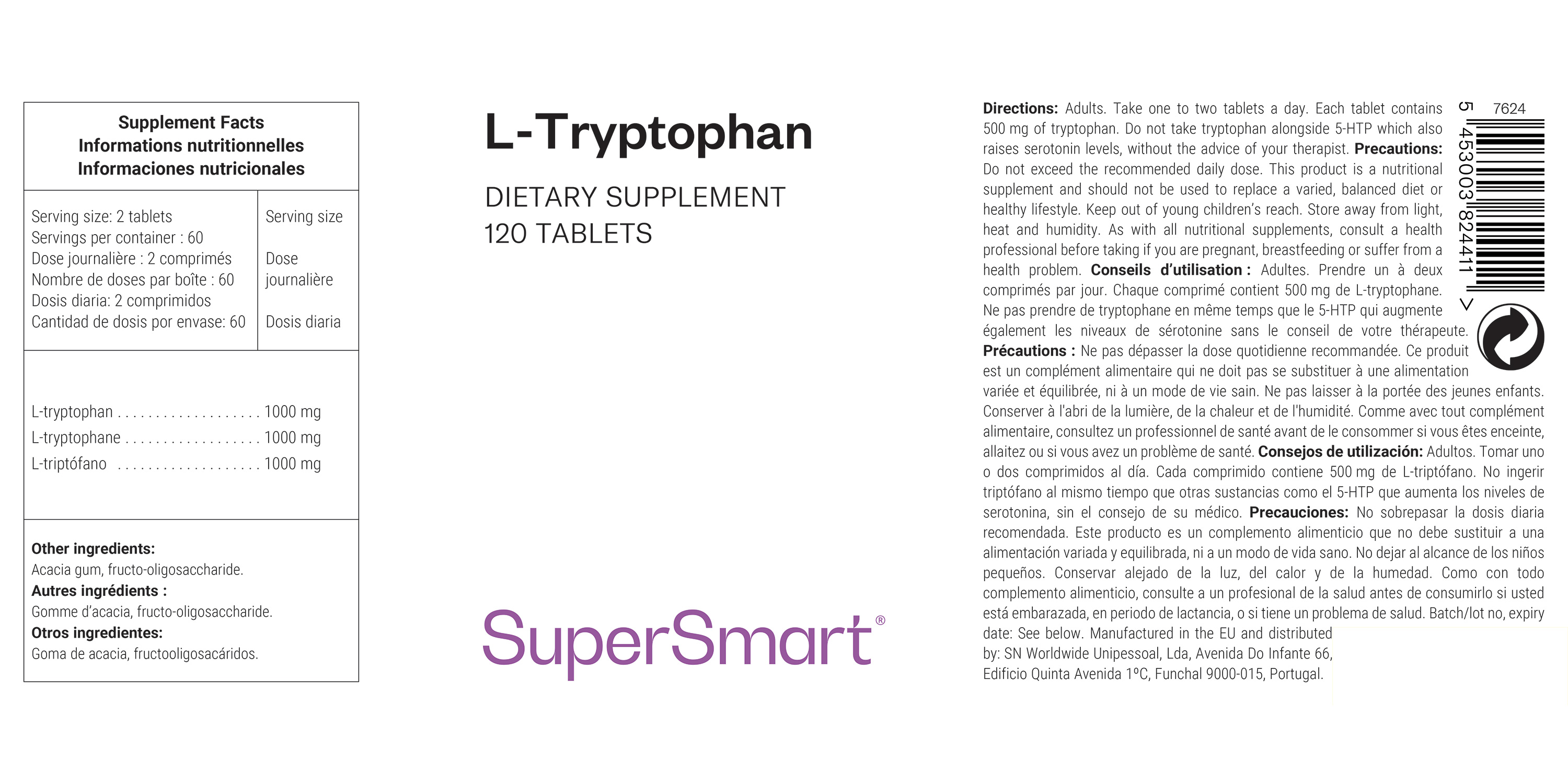 L-Tryptophan Supplement