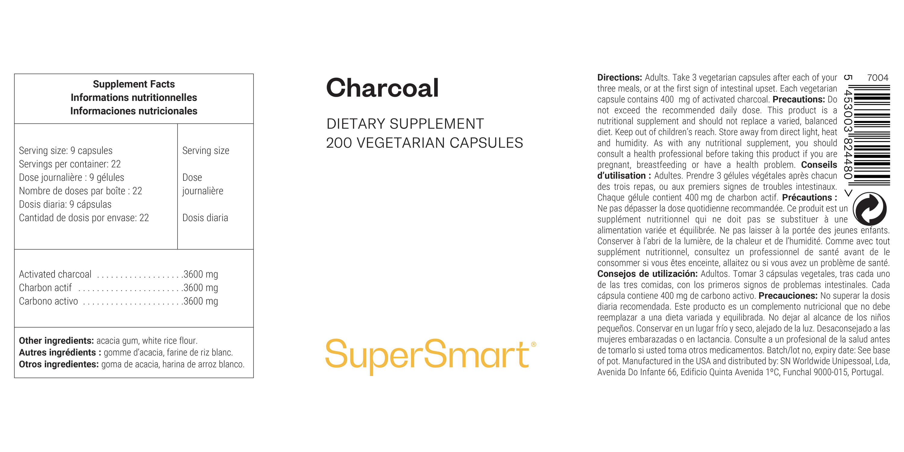 Charcoal Supplement