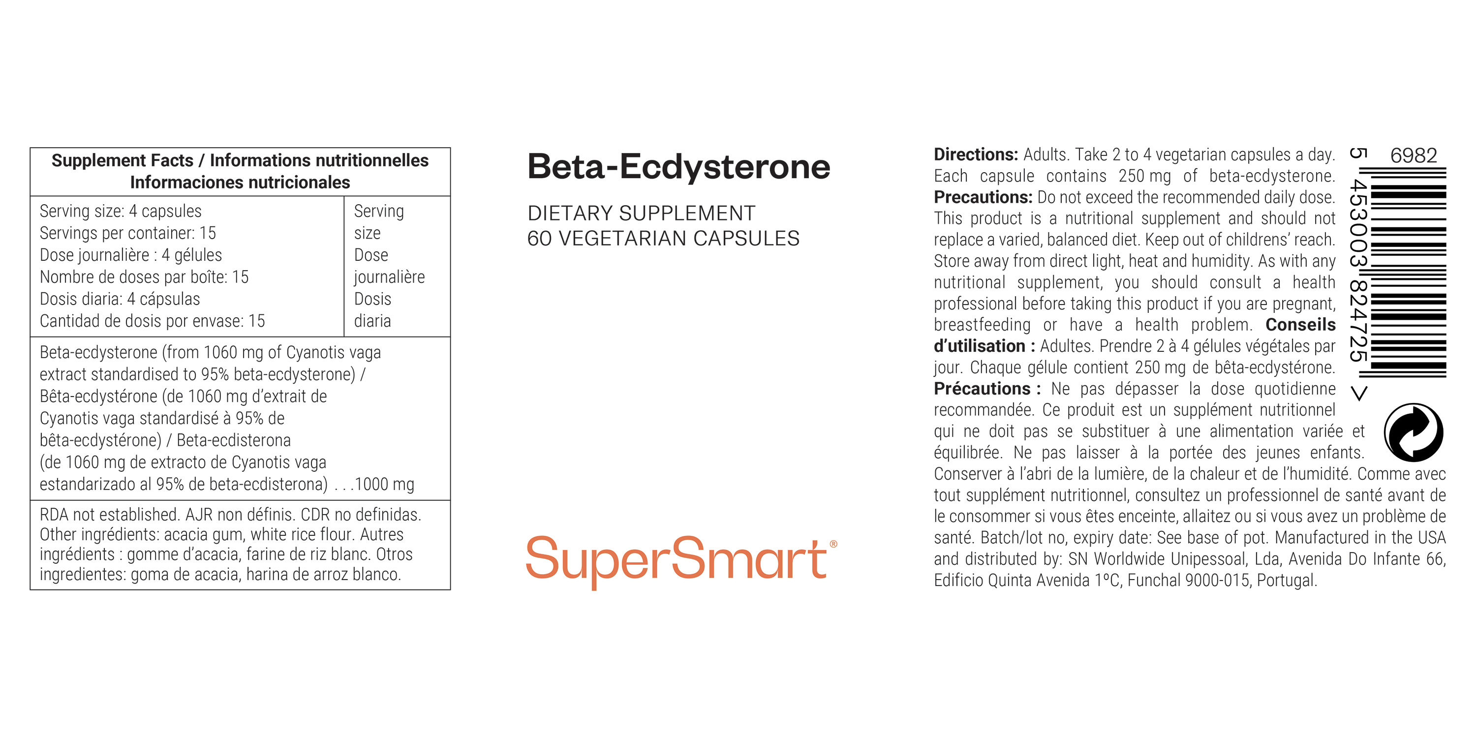 Beta-Ecdysterone 265 mg
