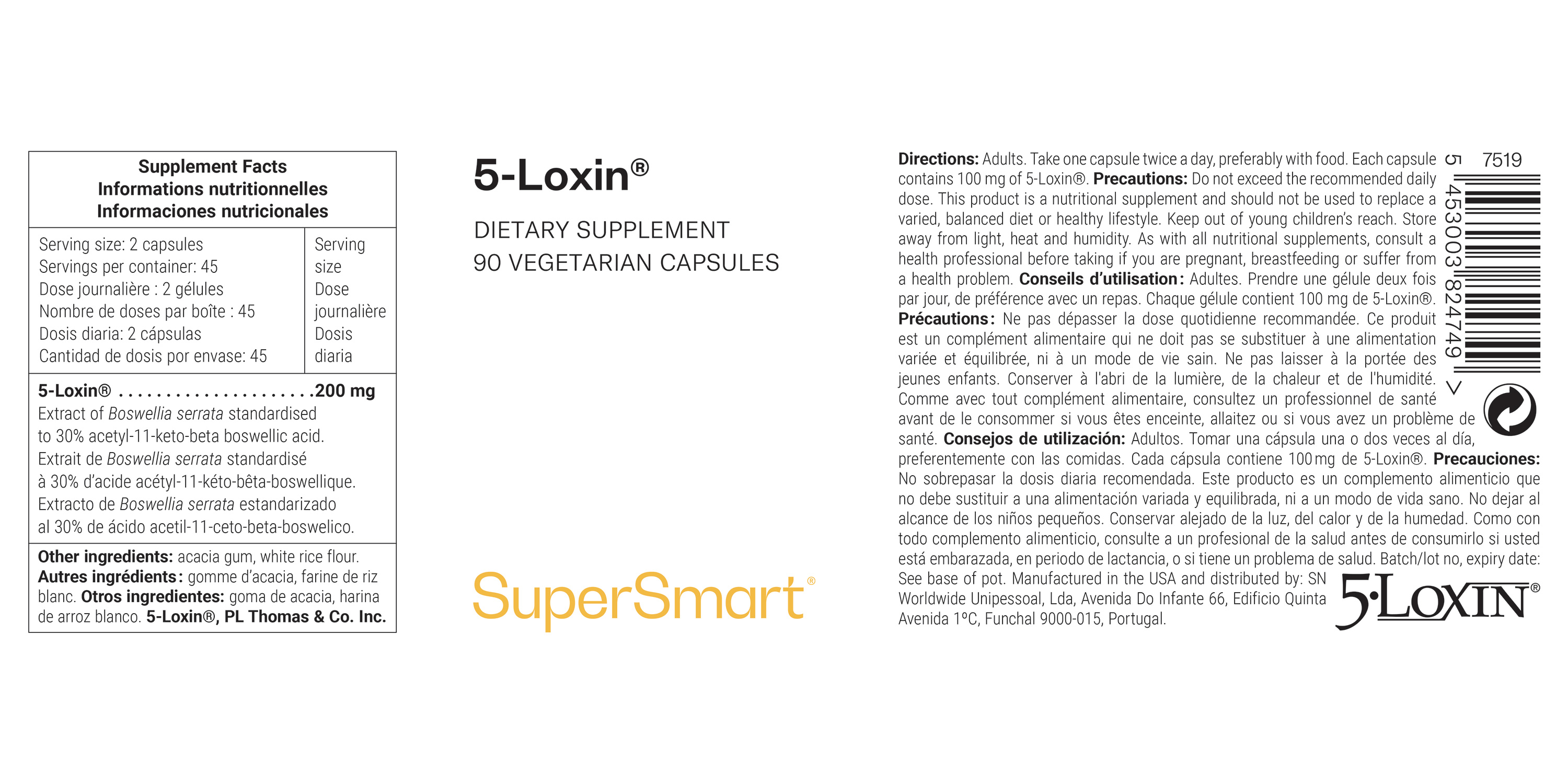 5-Loxin Supplement