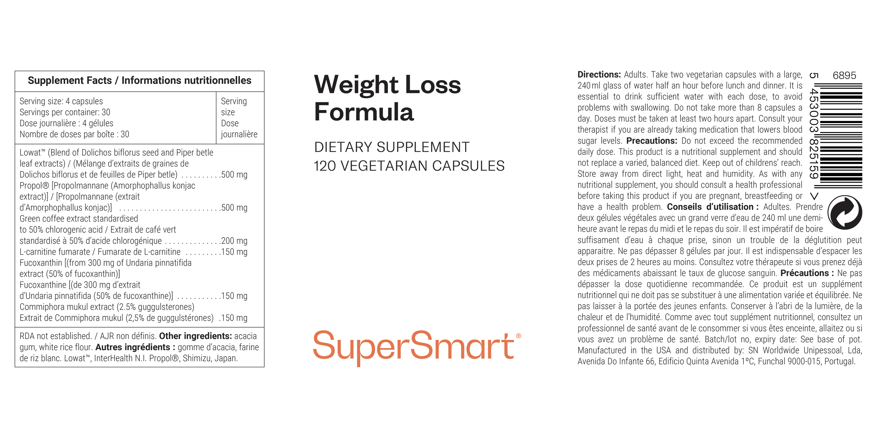 Complément Weight Loss Formula