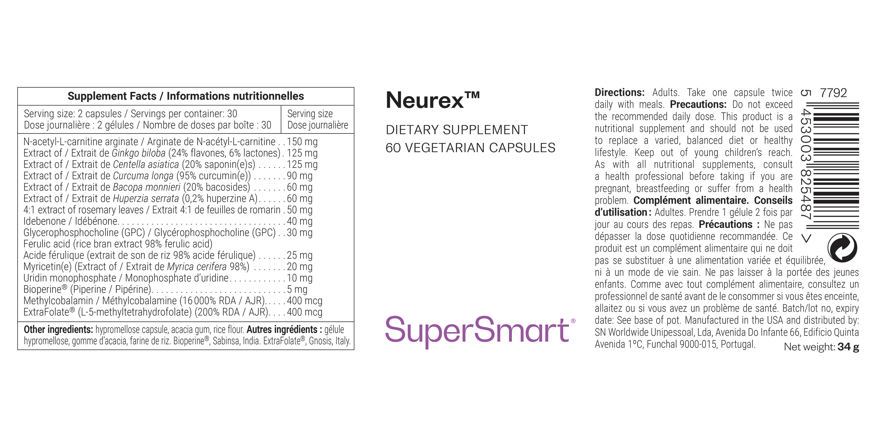 Integratore alimentare Neurex