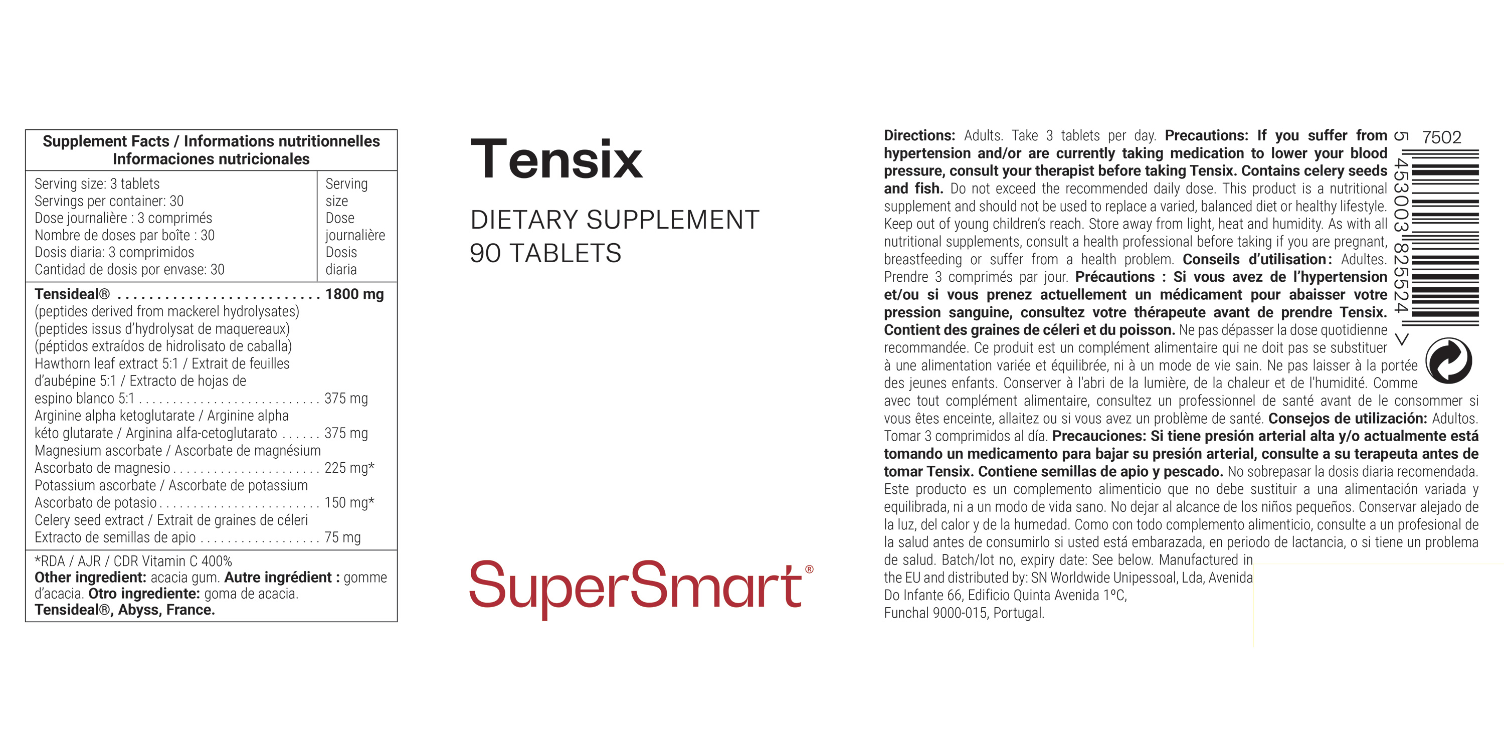 Complément Alimentaire Tensix