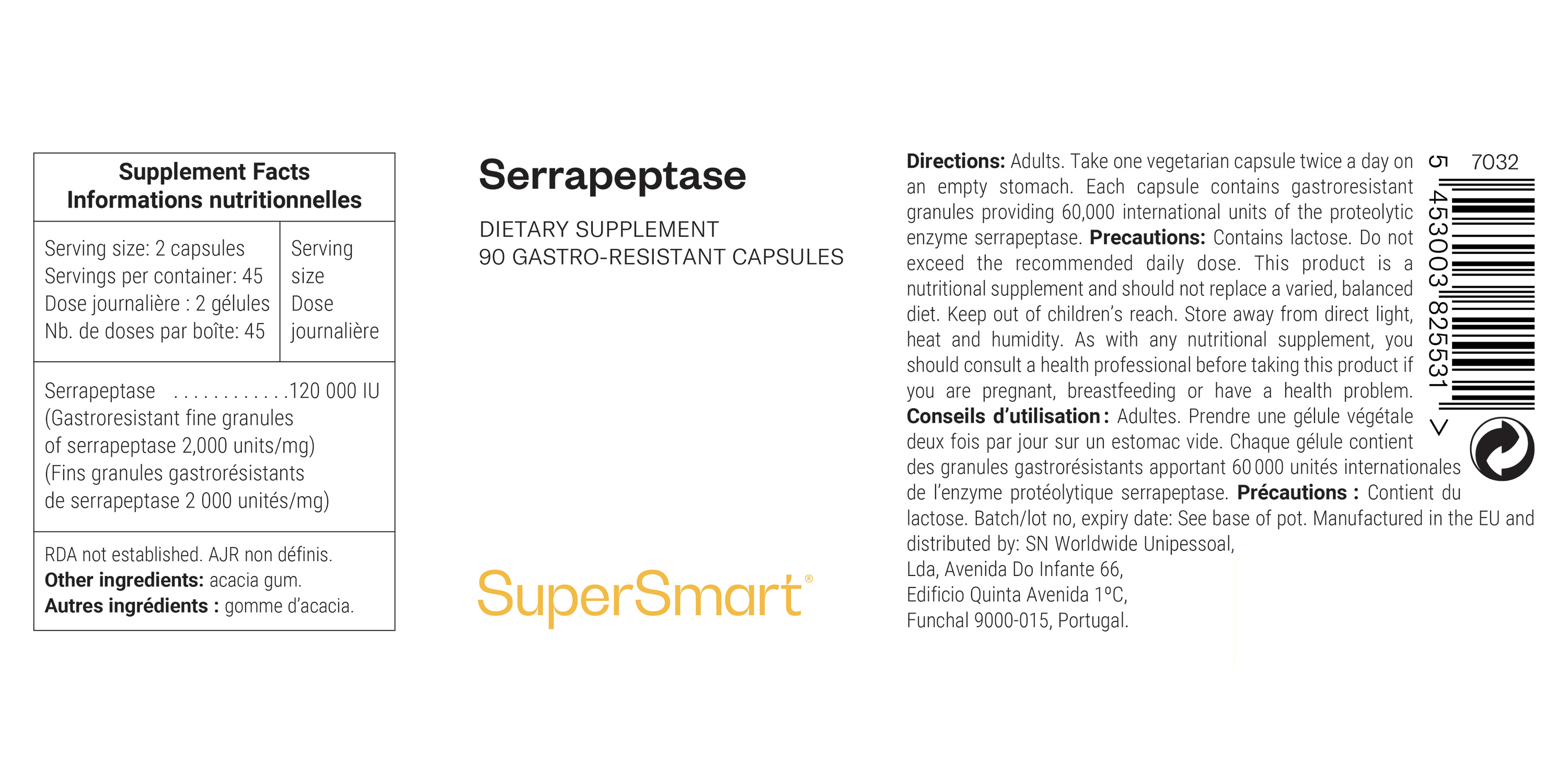 Serrapeptase Supplement