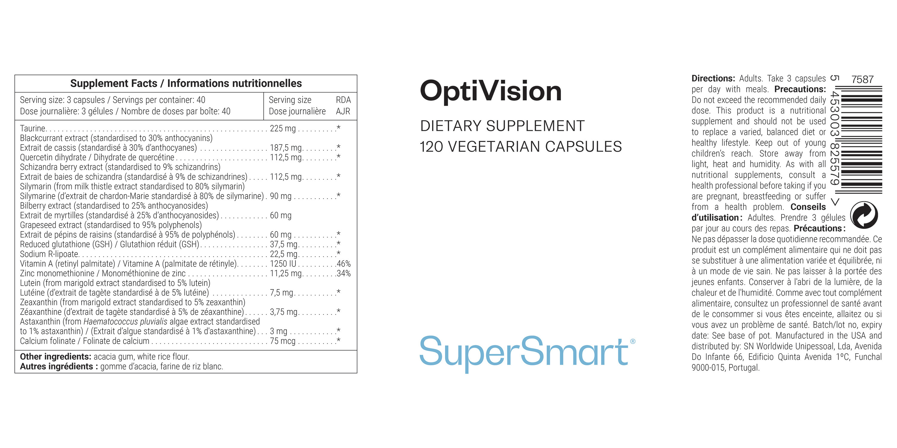 Optivision Supplement