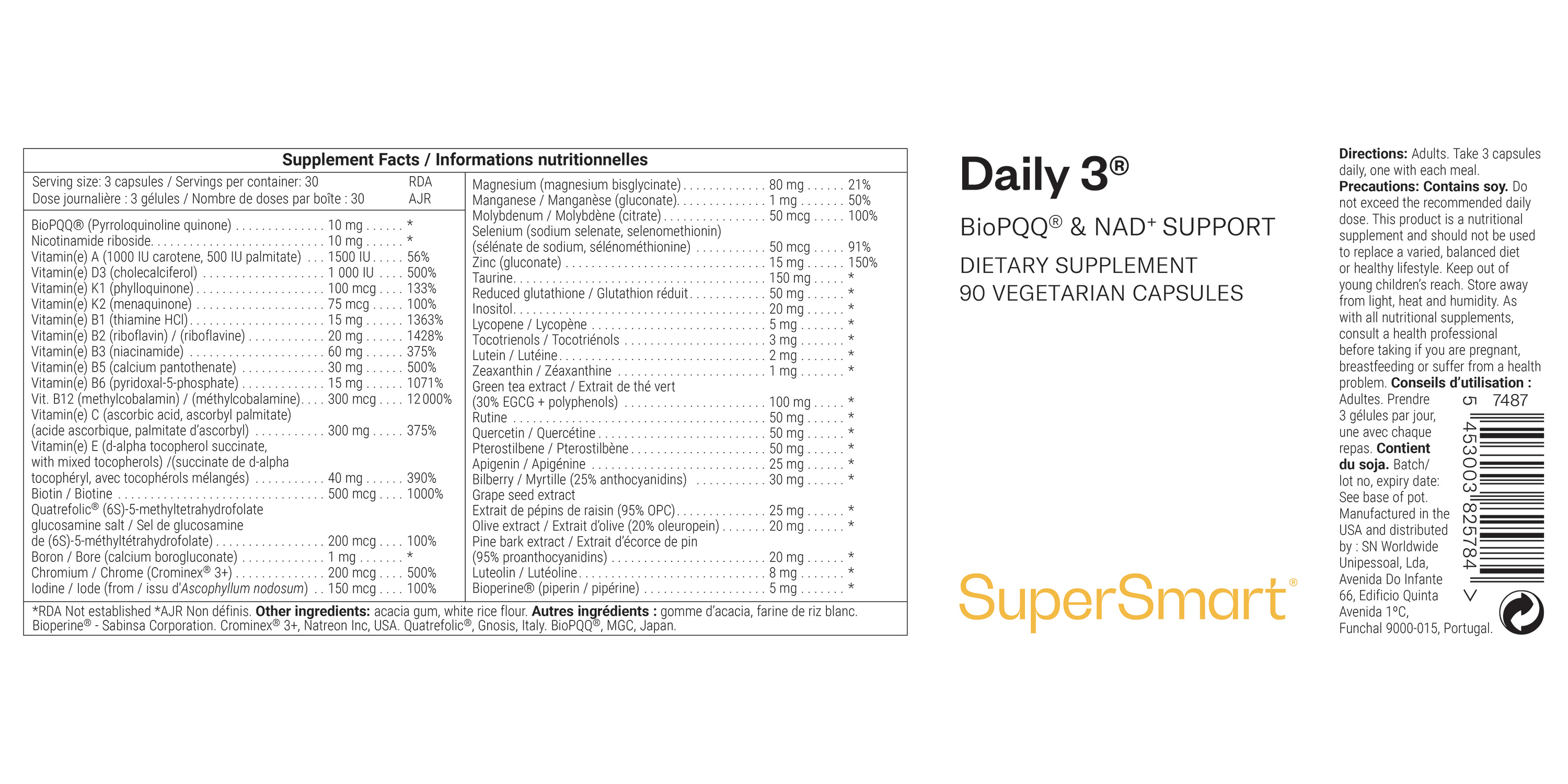 Daily 3® Supplement