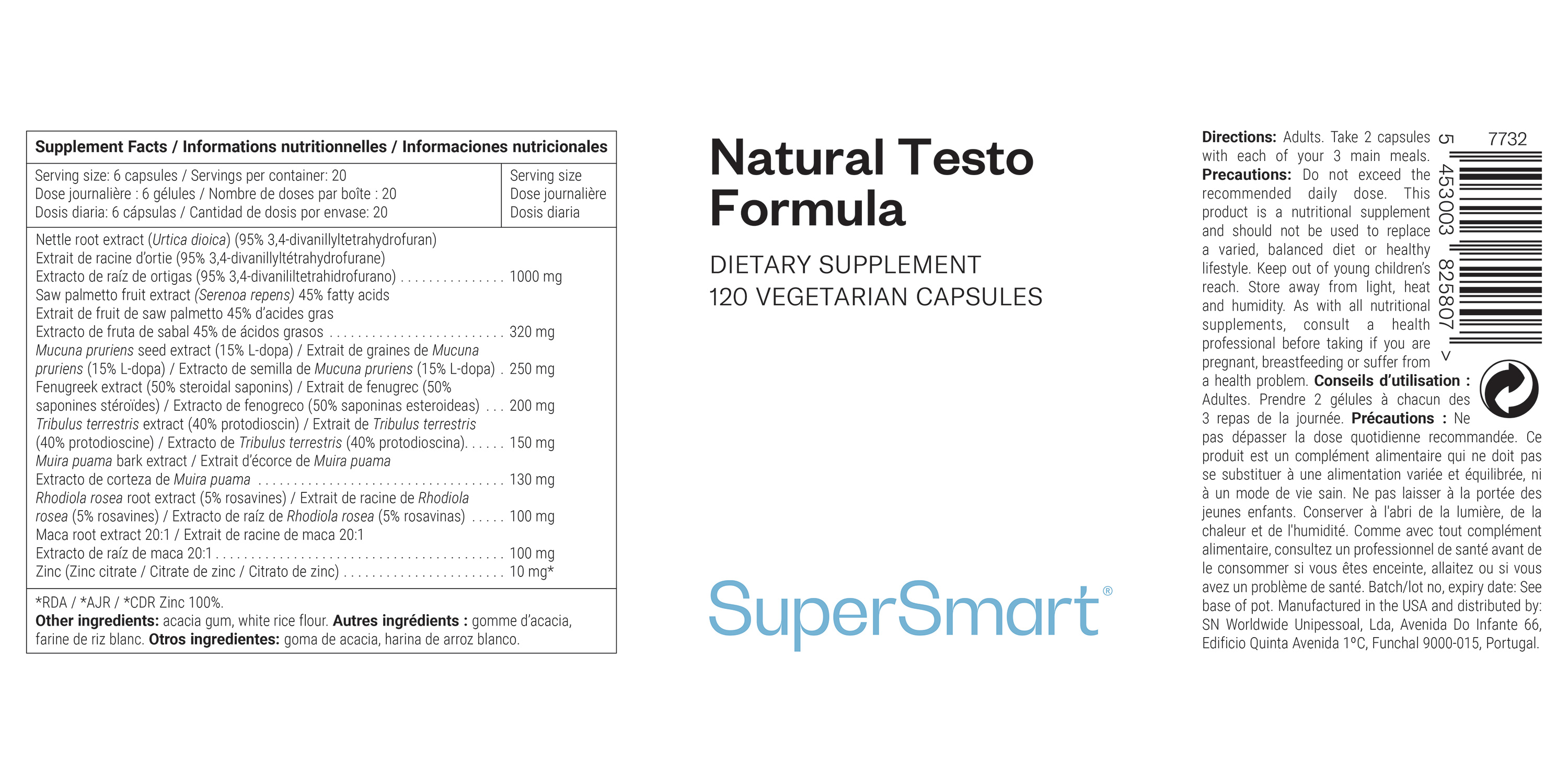 Natural testosterone-booster