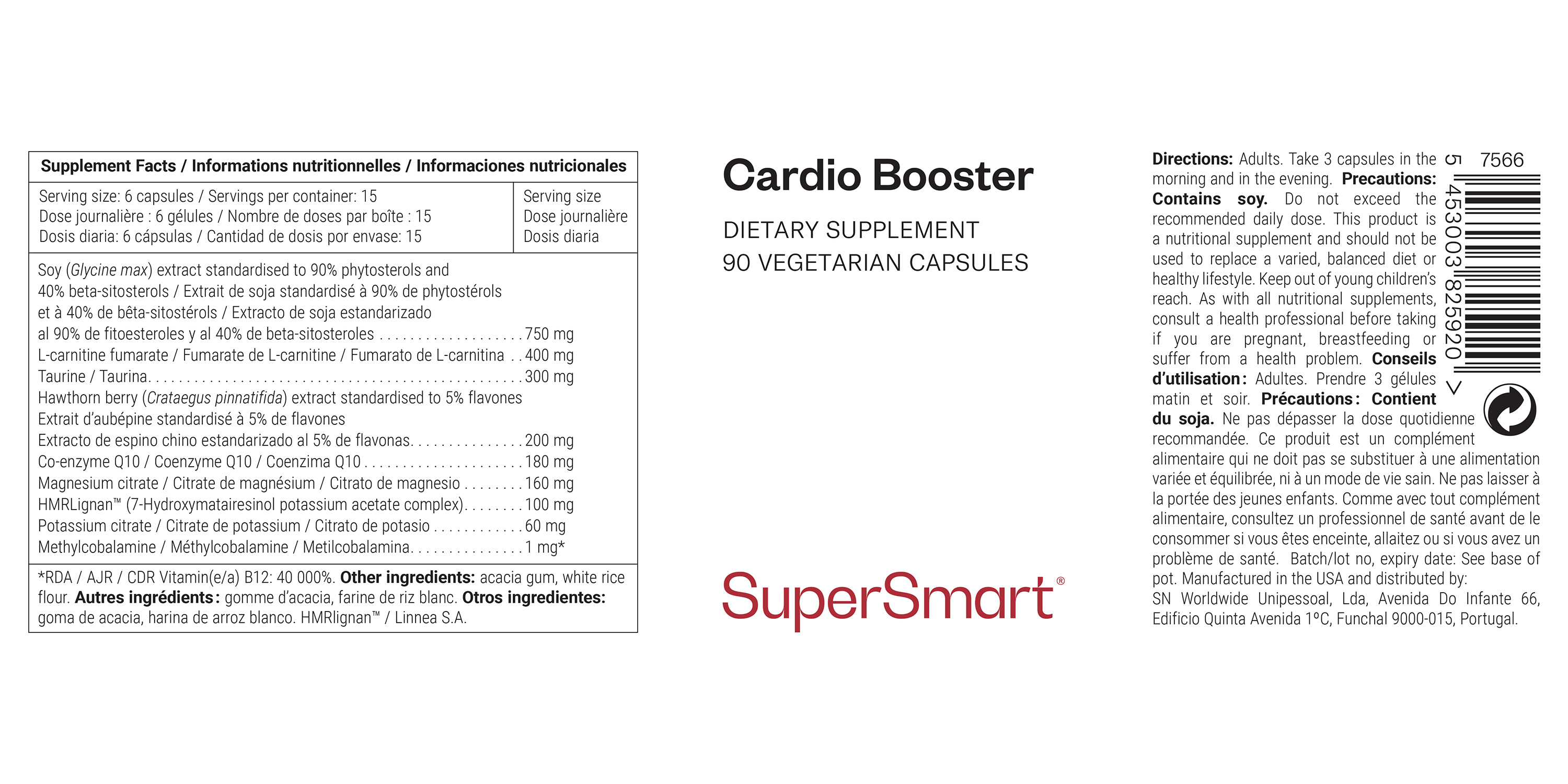 Complemento Alimenticio para el Corazón 