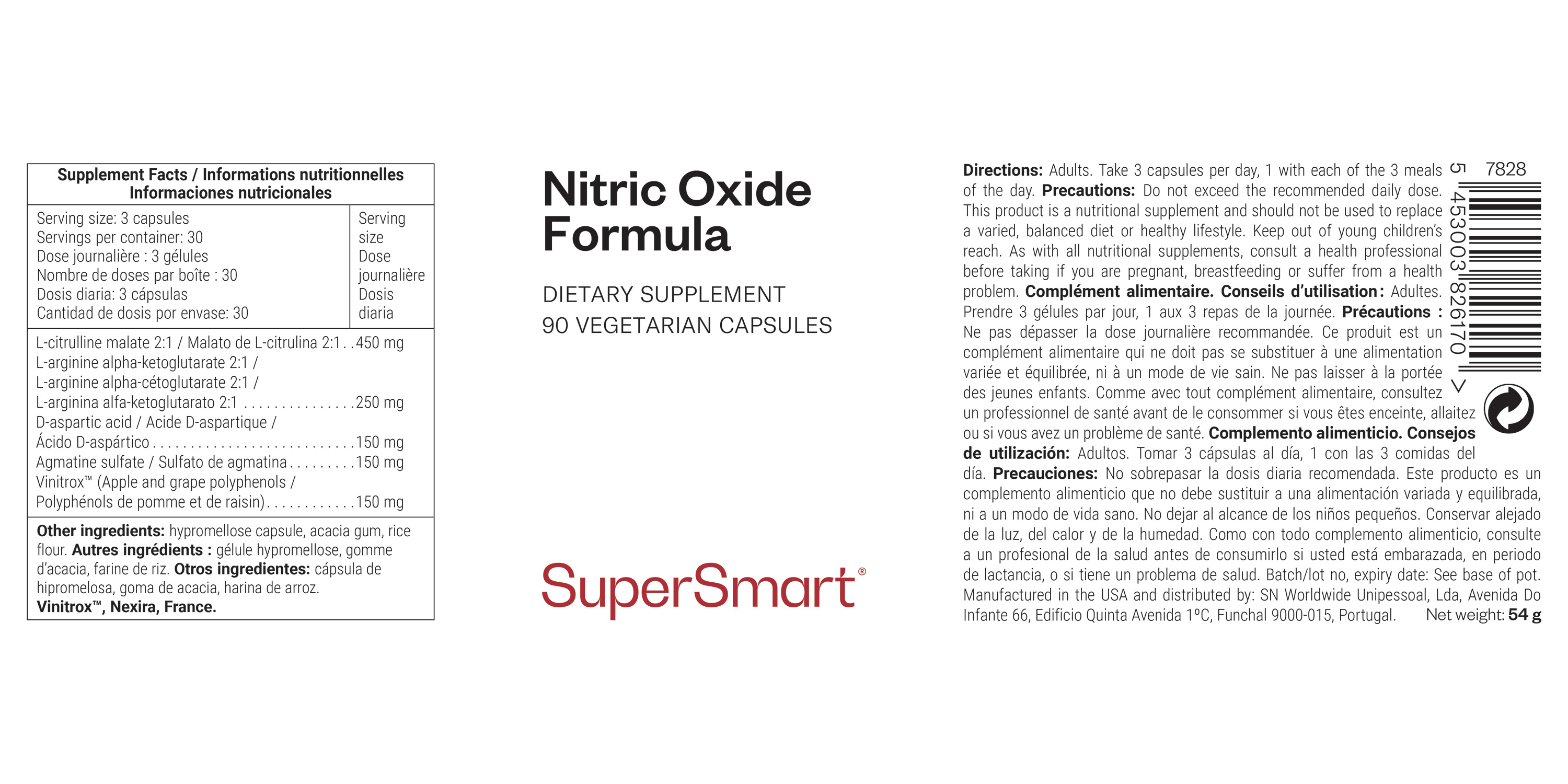 Nitric Oxide Formula