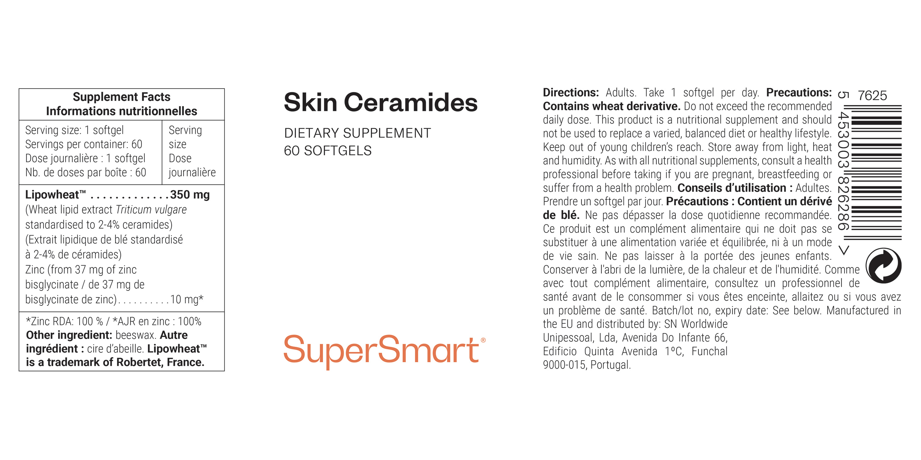 Skin Ceramides Supplement