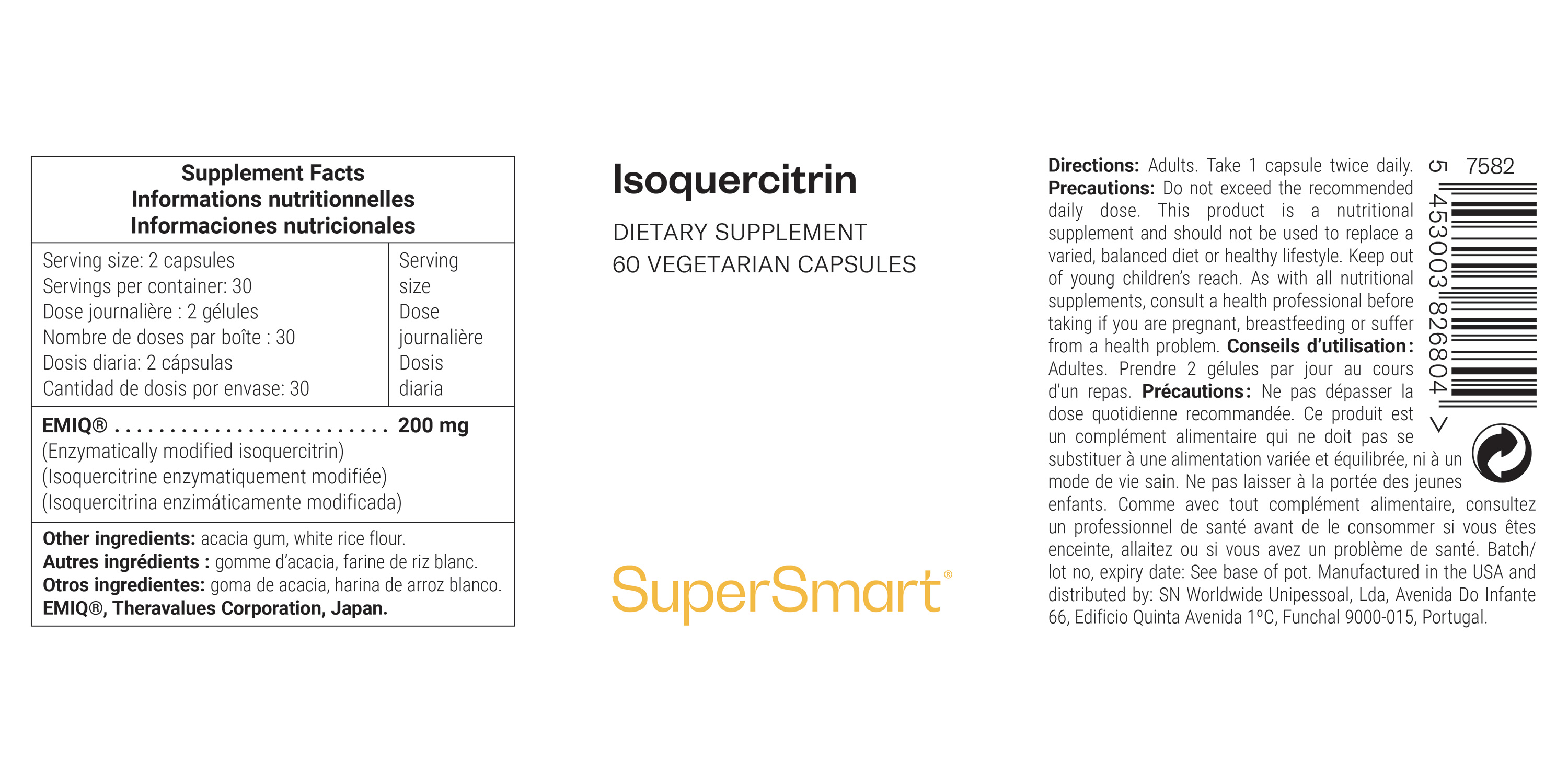 IsoQuercitrin Supplement