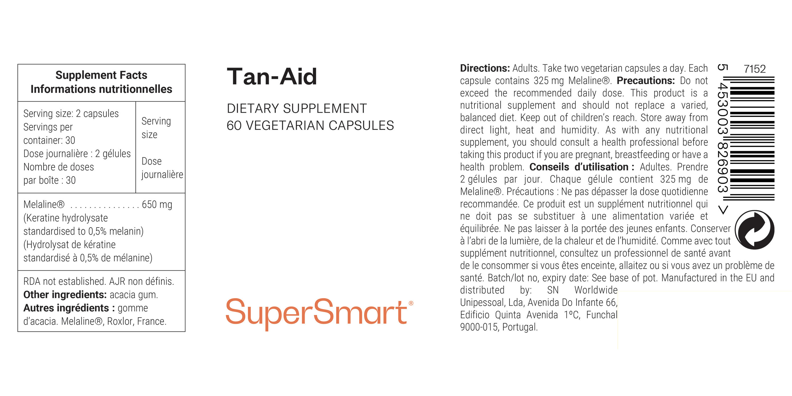 Tan-Aid Supplement