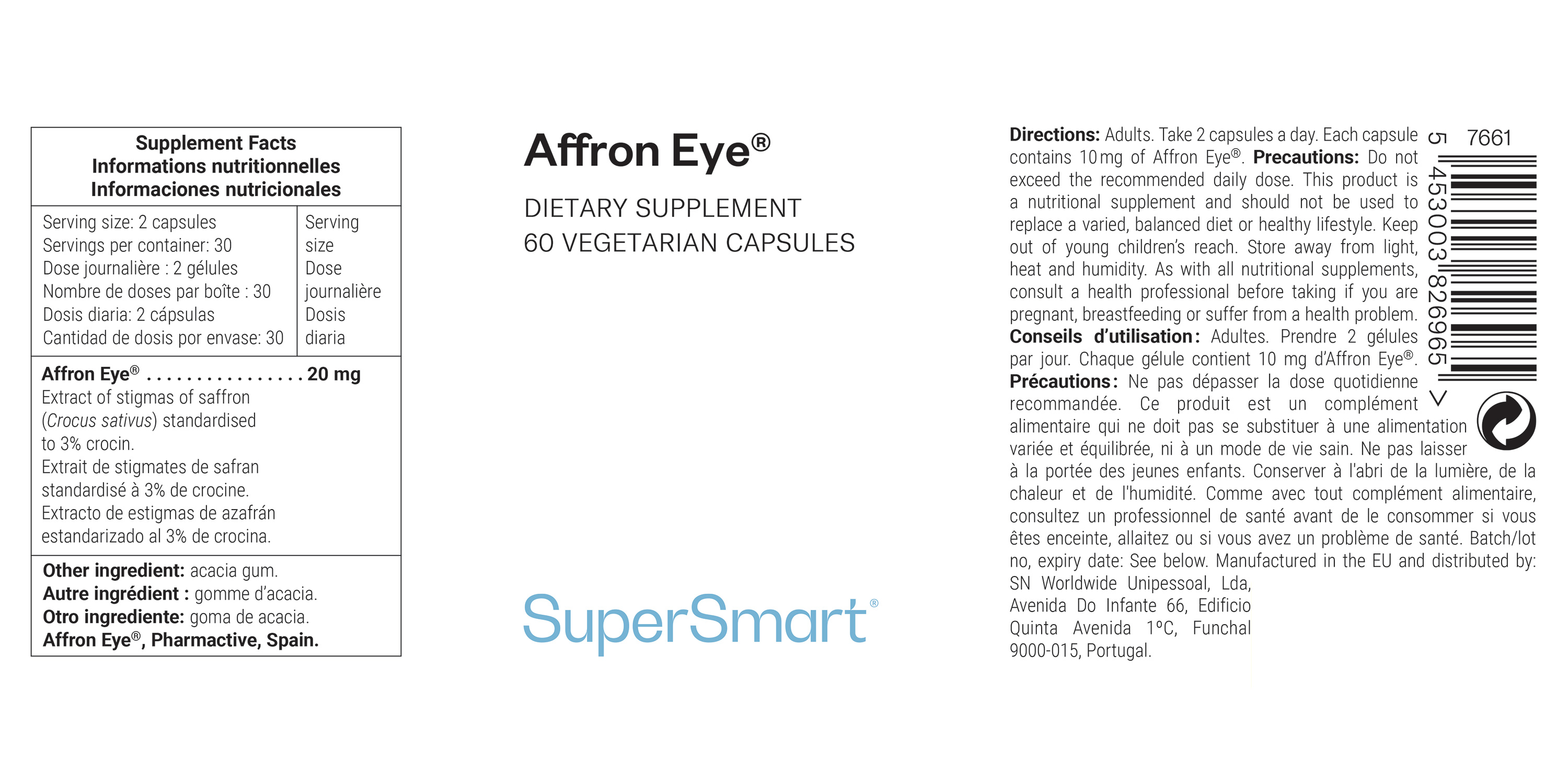 Affron Eye® Supplement