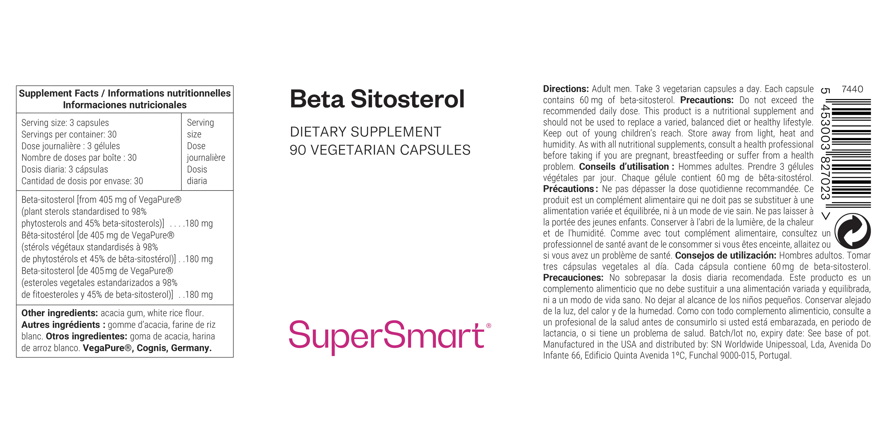 Beta-sitosterol Supplement