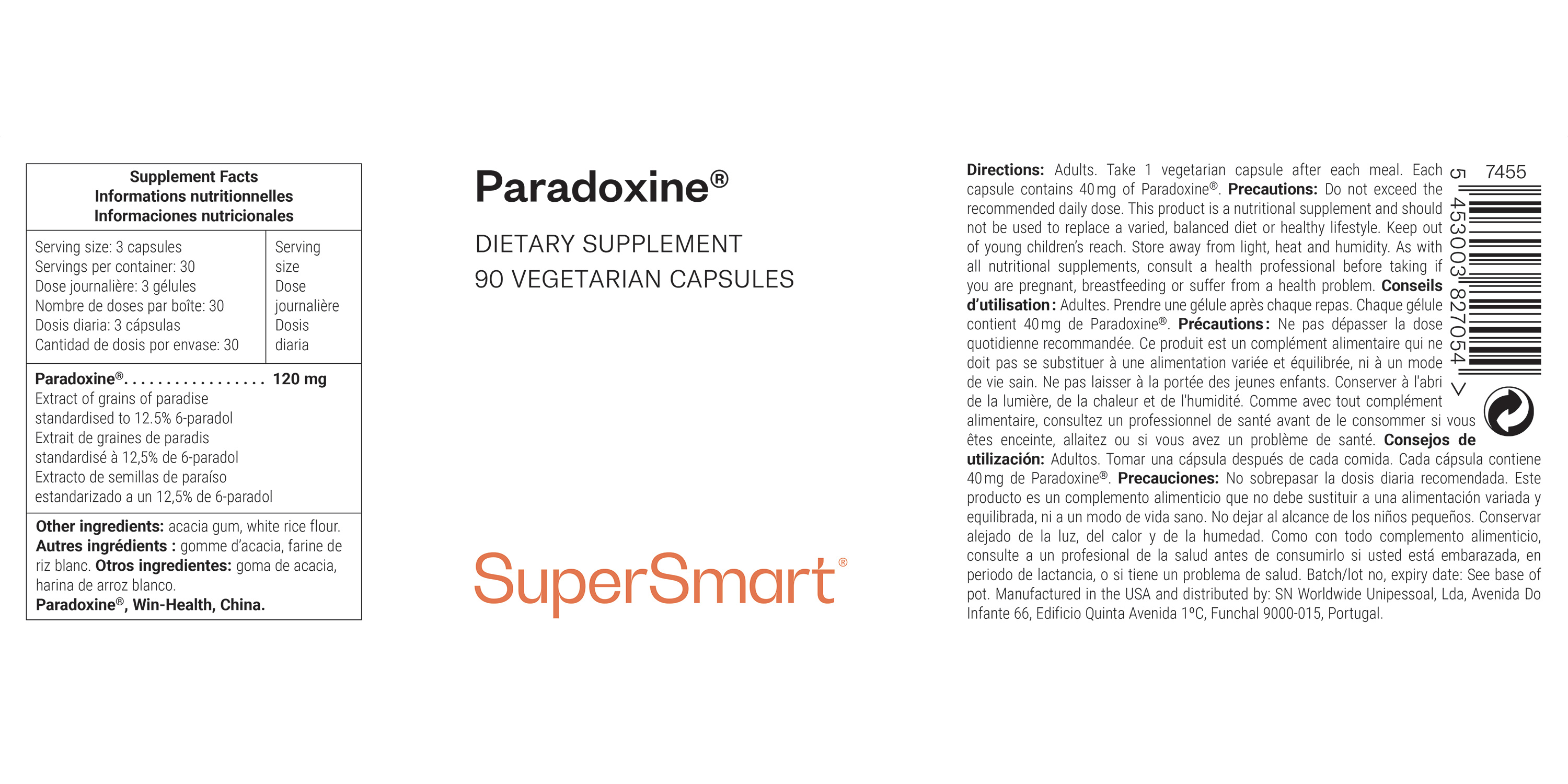 Paradoxine® Supplement