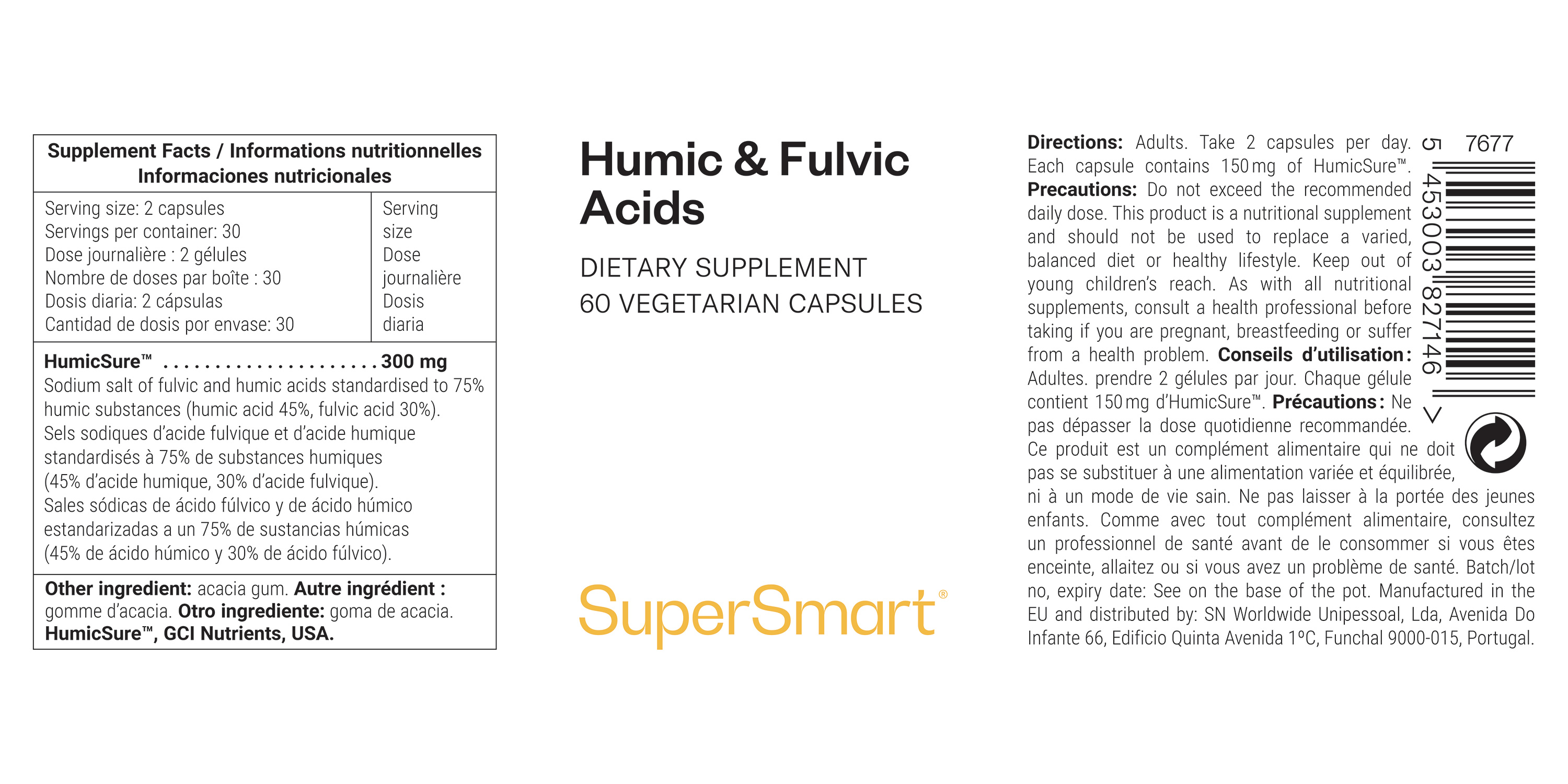 Humic & Fulvic Acids Supplement