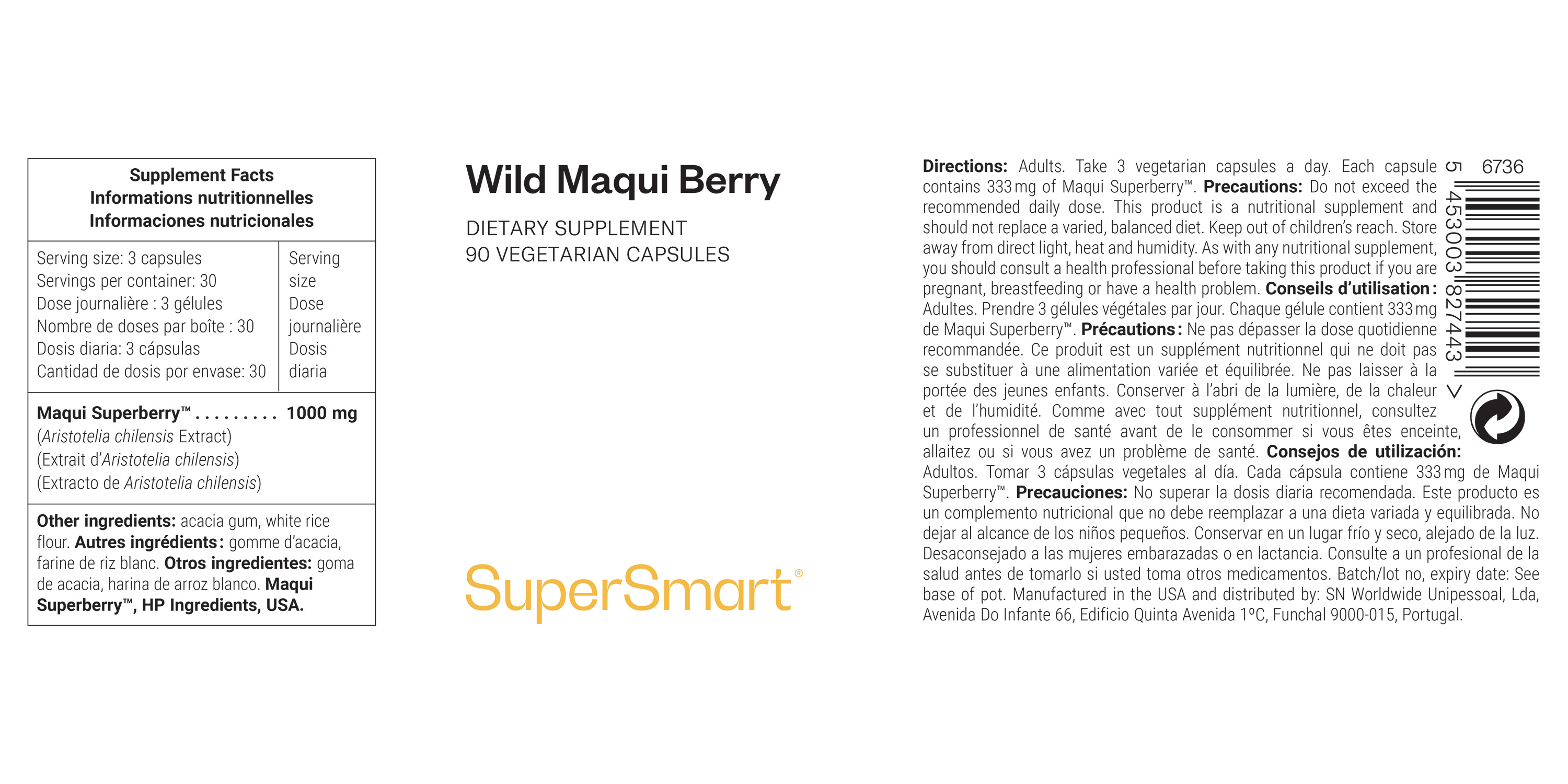 Wild Maqui Berry Supplement