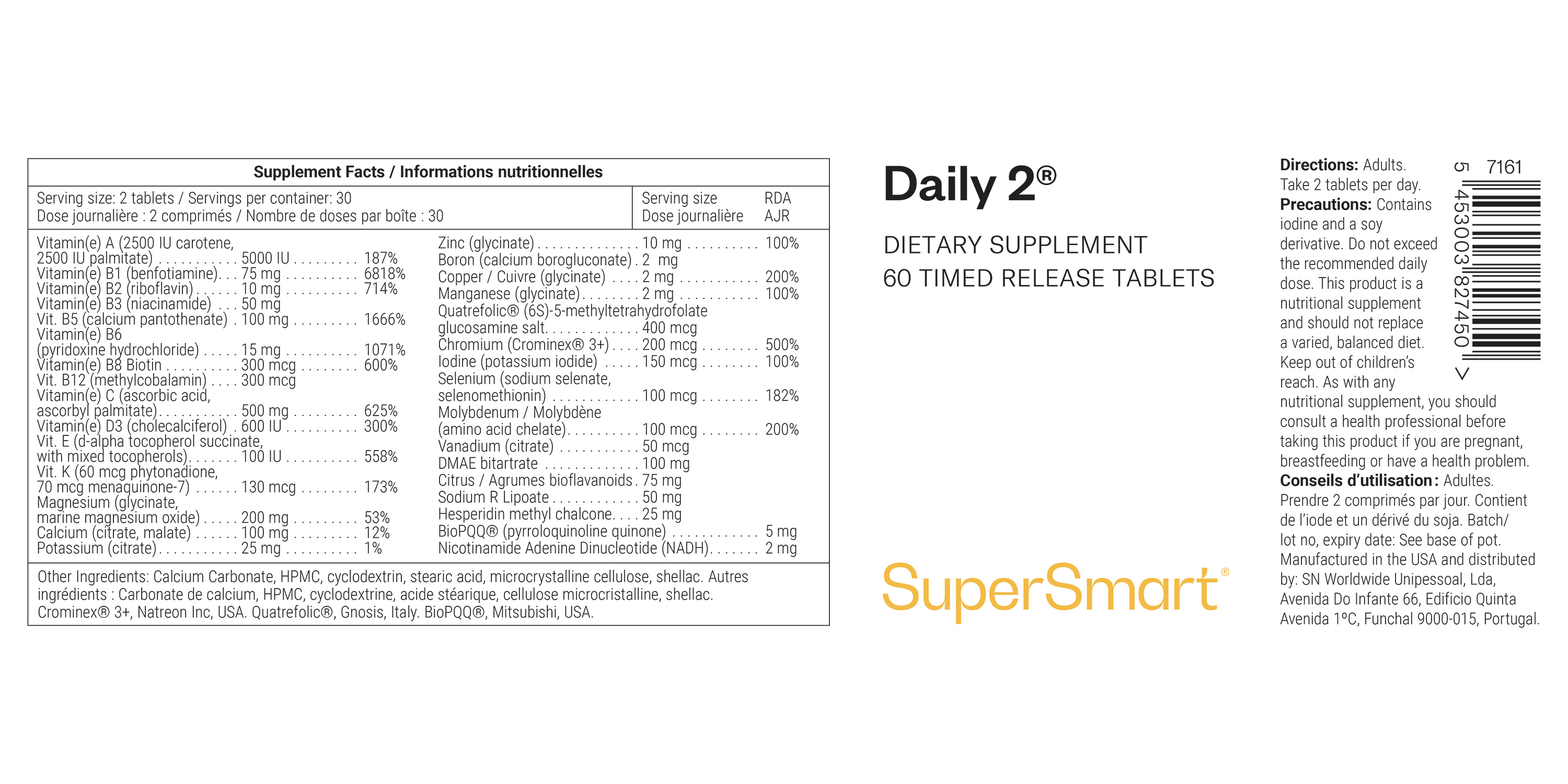 Fórmula multivitamínica