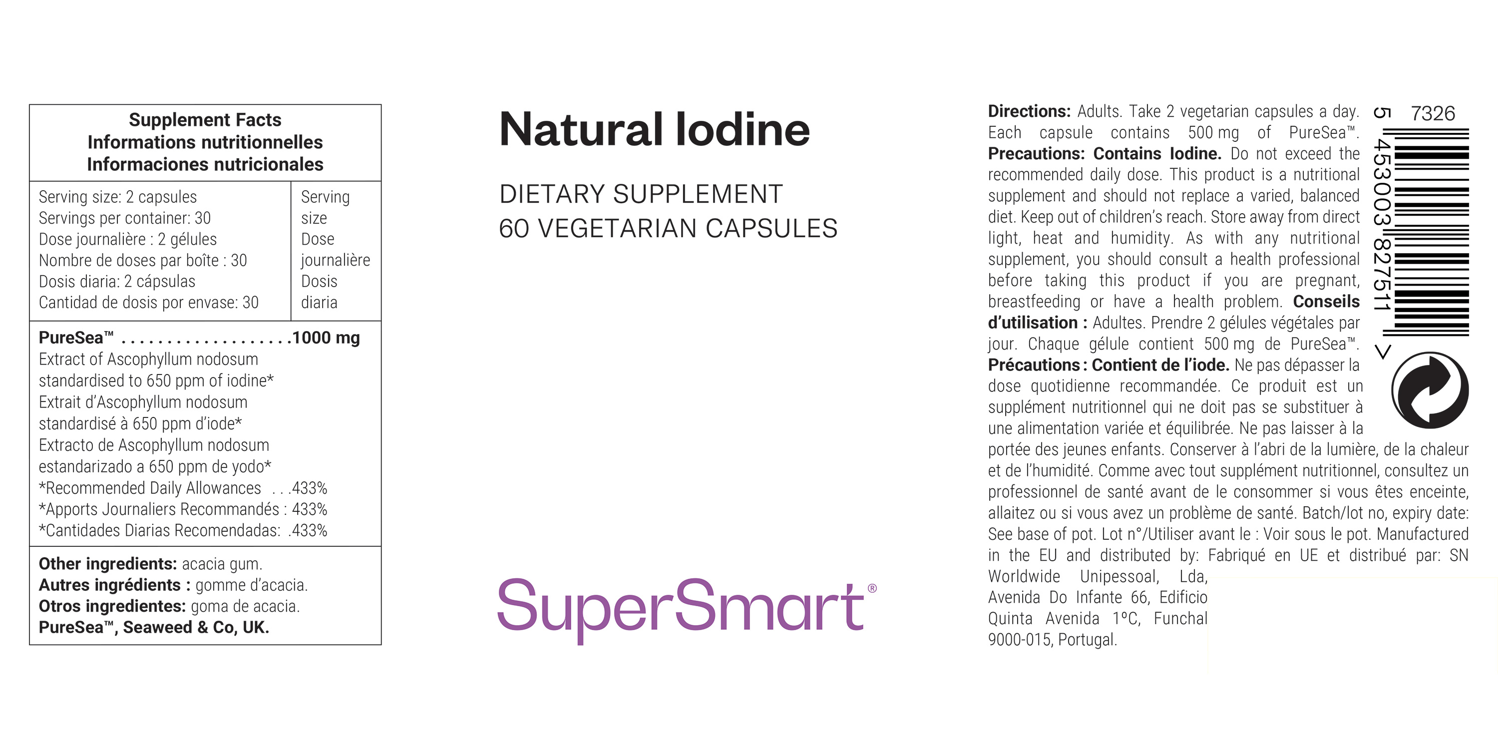 Natural Iodine Supplement