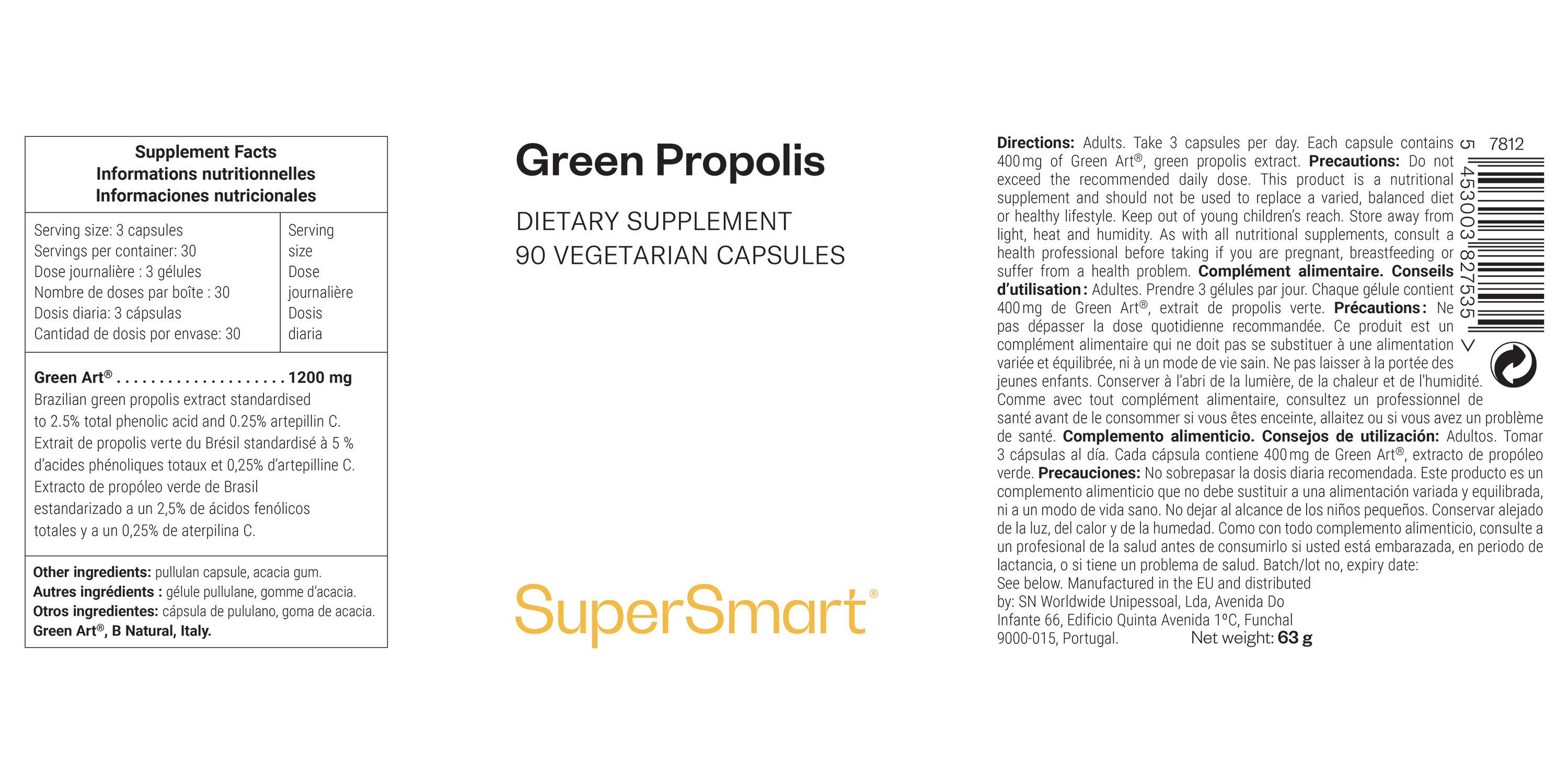 Green Propolis Supplement