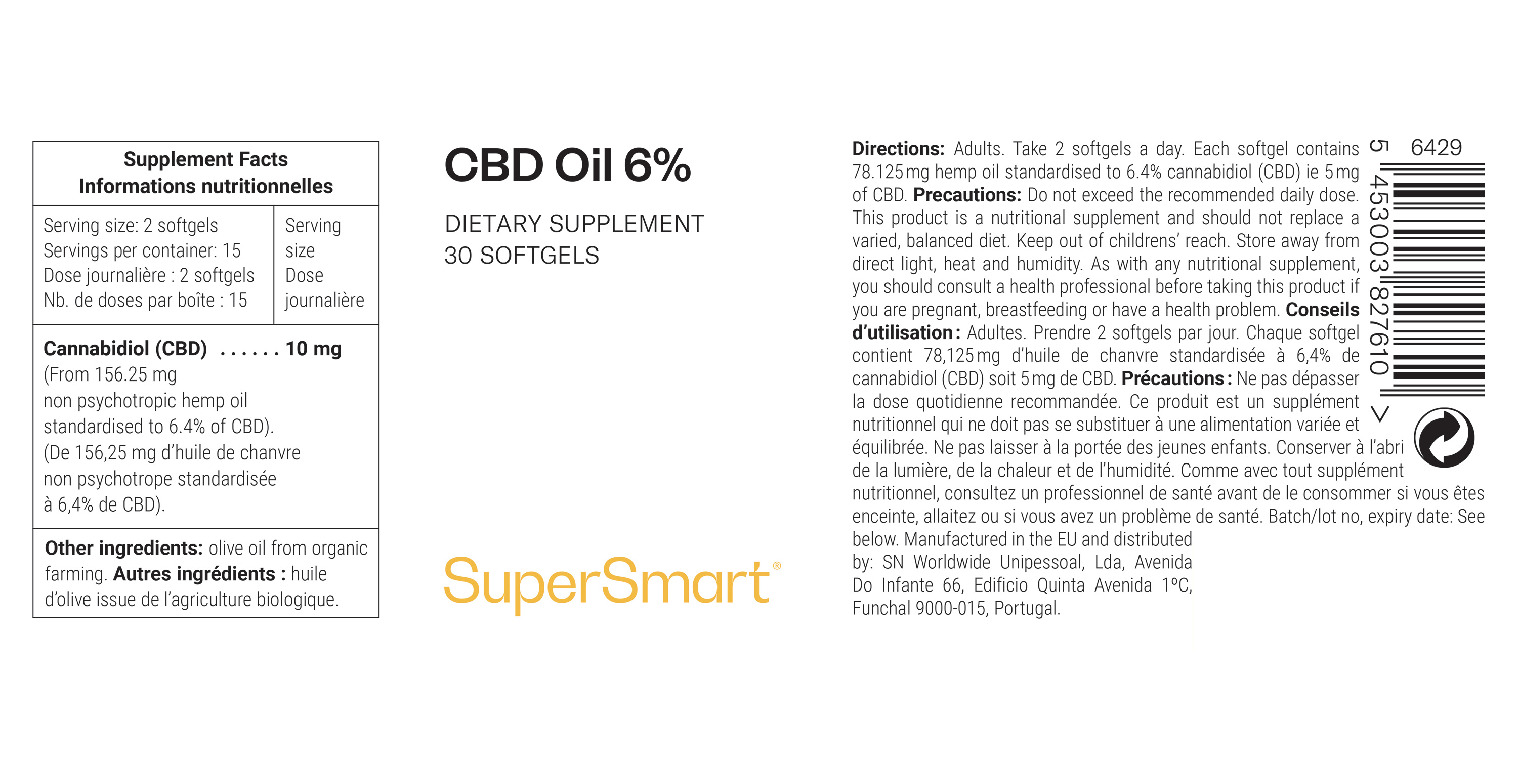 CBD Oil 6 %