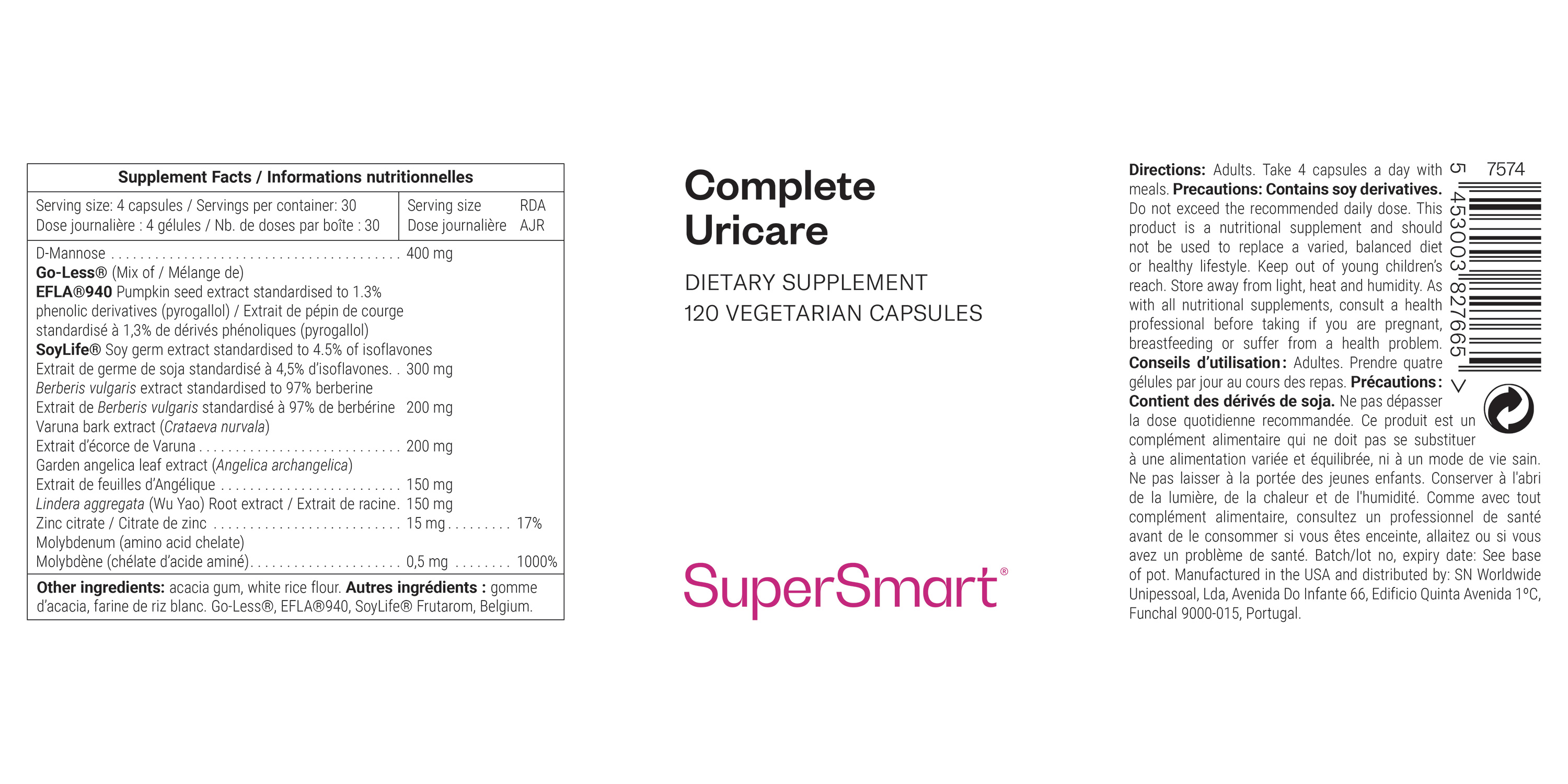 Complete Uricare Supplement