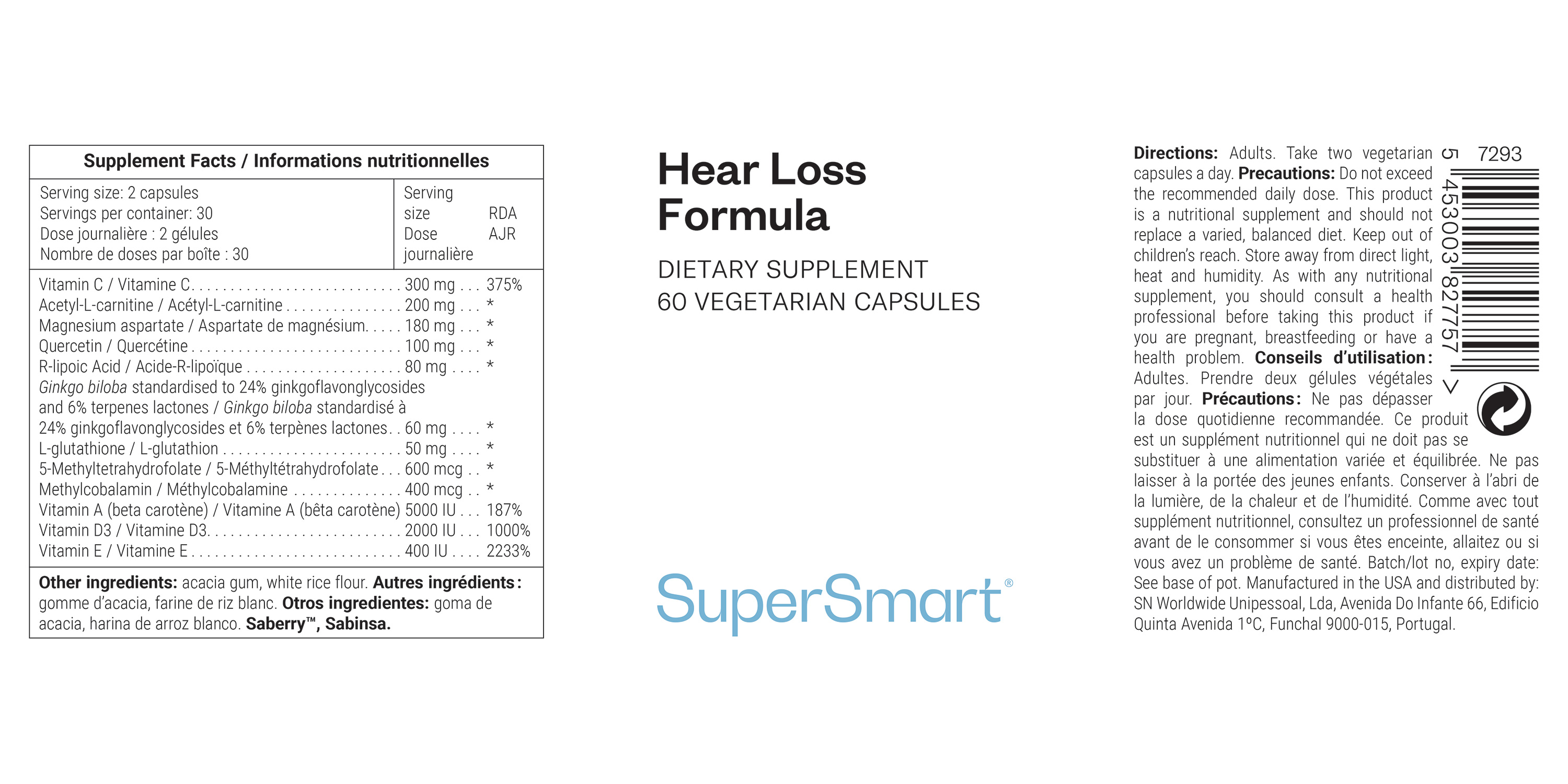 Integratore Hear Loss Formula