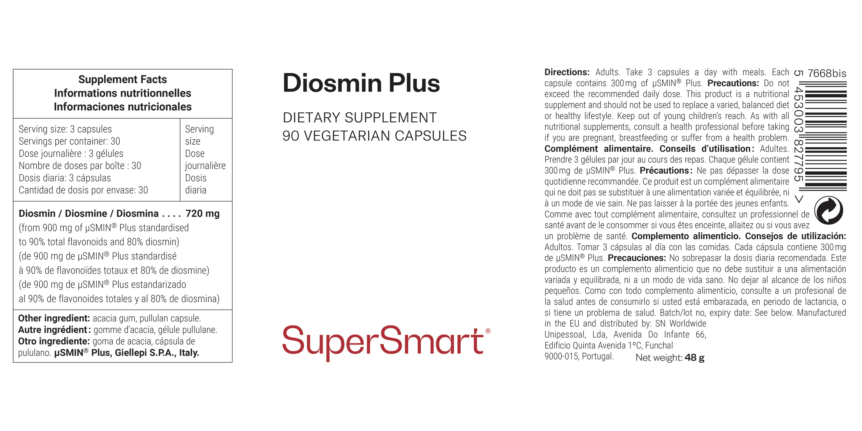 Diosmin Plus Supplement