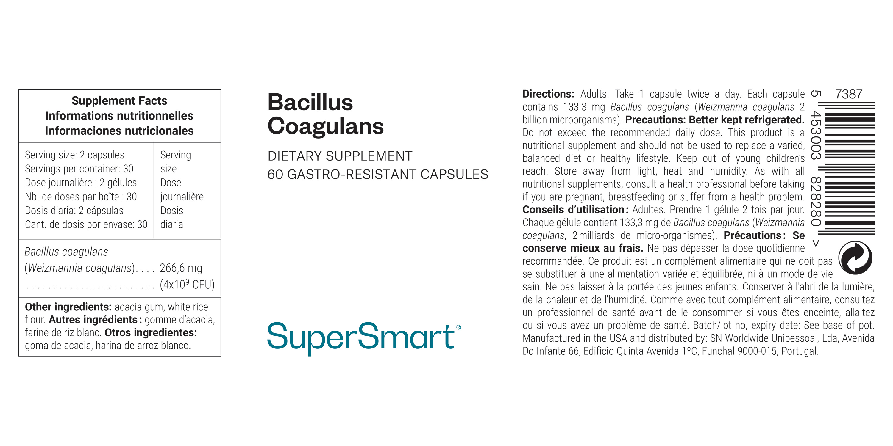 Probiotikum Bacillus coagulans