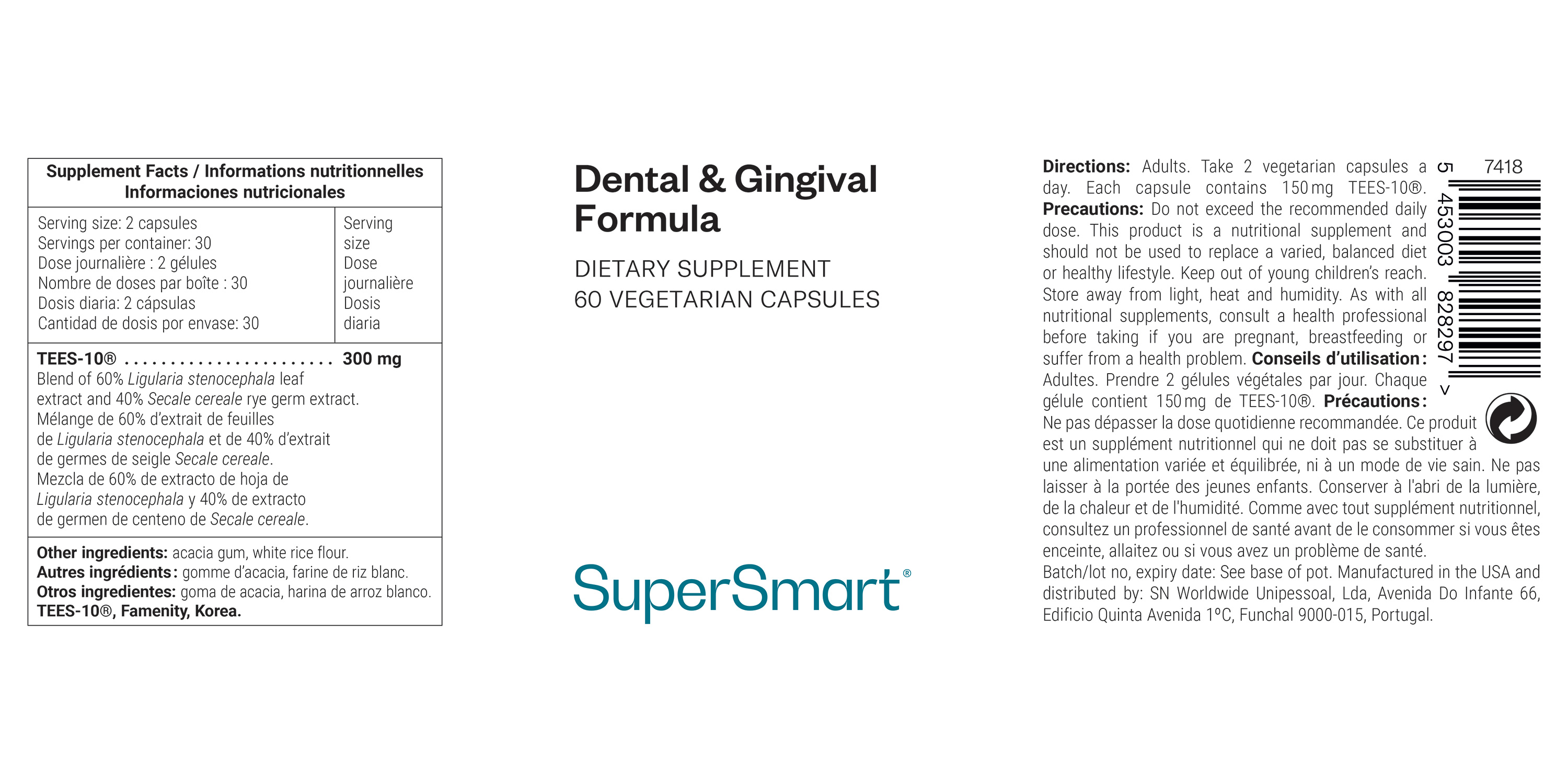 Natural treatment for swollen and inflamed gums