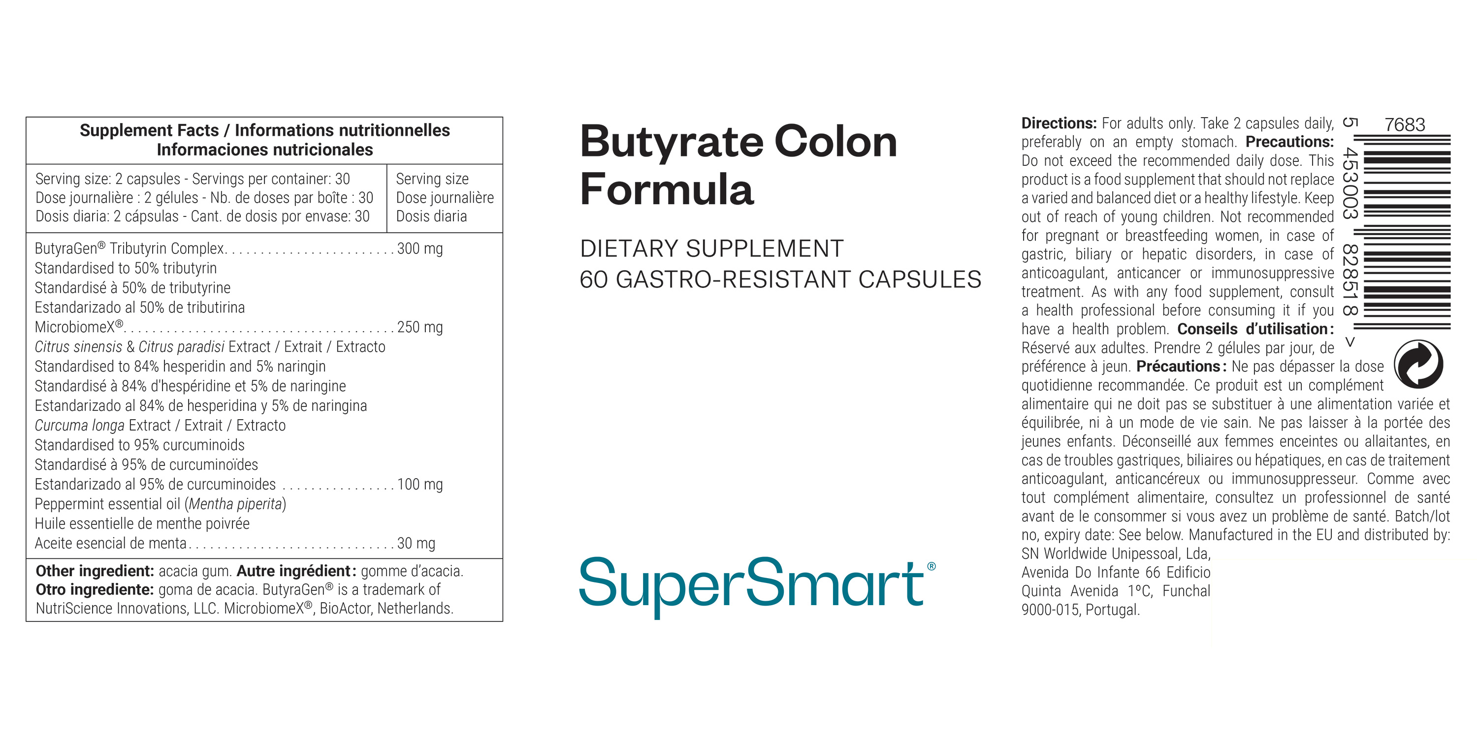 Butyraatsupplement voor mensen met het Prikkelbare Darm Syndroom (PDS)