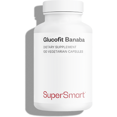 Glucofit Banaba suplemento alimentar, contribui para o controlo de açúcar no sangue