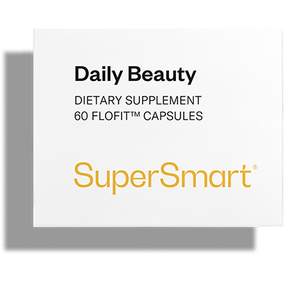 Pot met het verzorgende voedingssupplement Daily Beauty