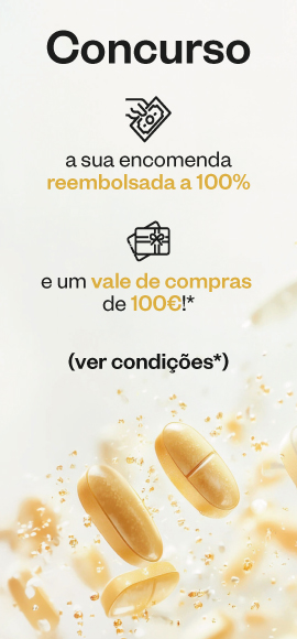 A sua encomenda reembolsada + um voucher no valor de 100 euro