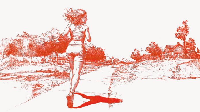 Healthy female athlete Essential amino acids and health