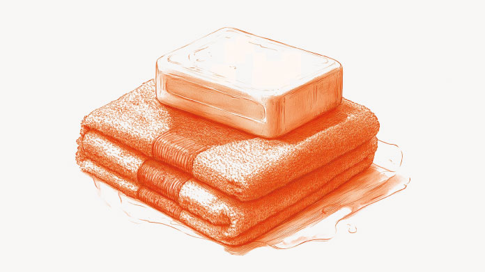 Soap and towel Best natural antiperspirants